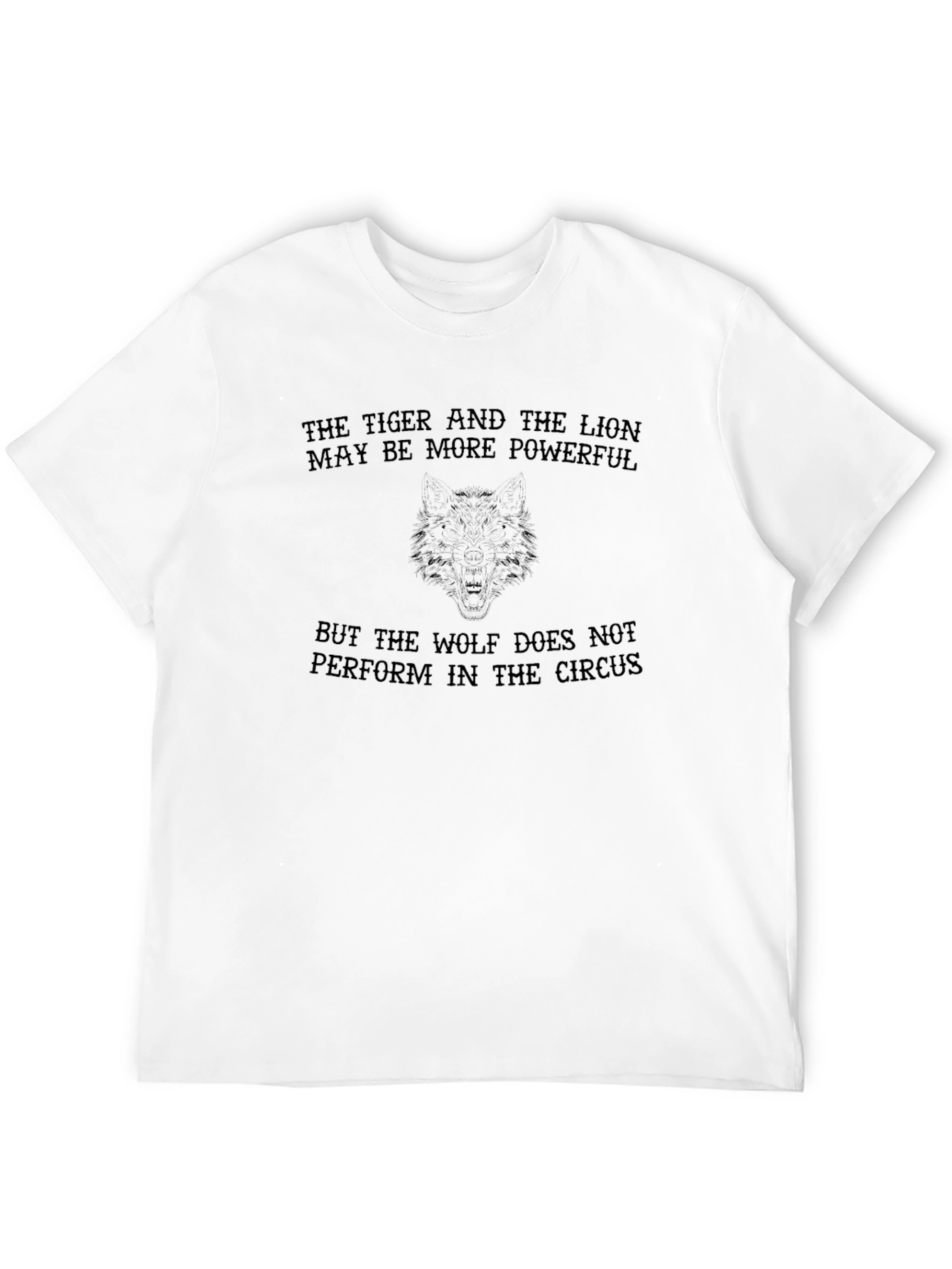 The Wolf T-Shirt: Powerful Statement Tee