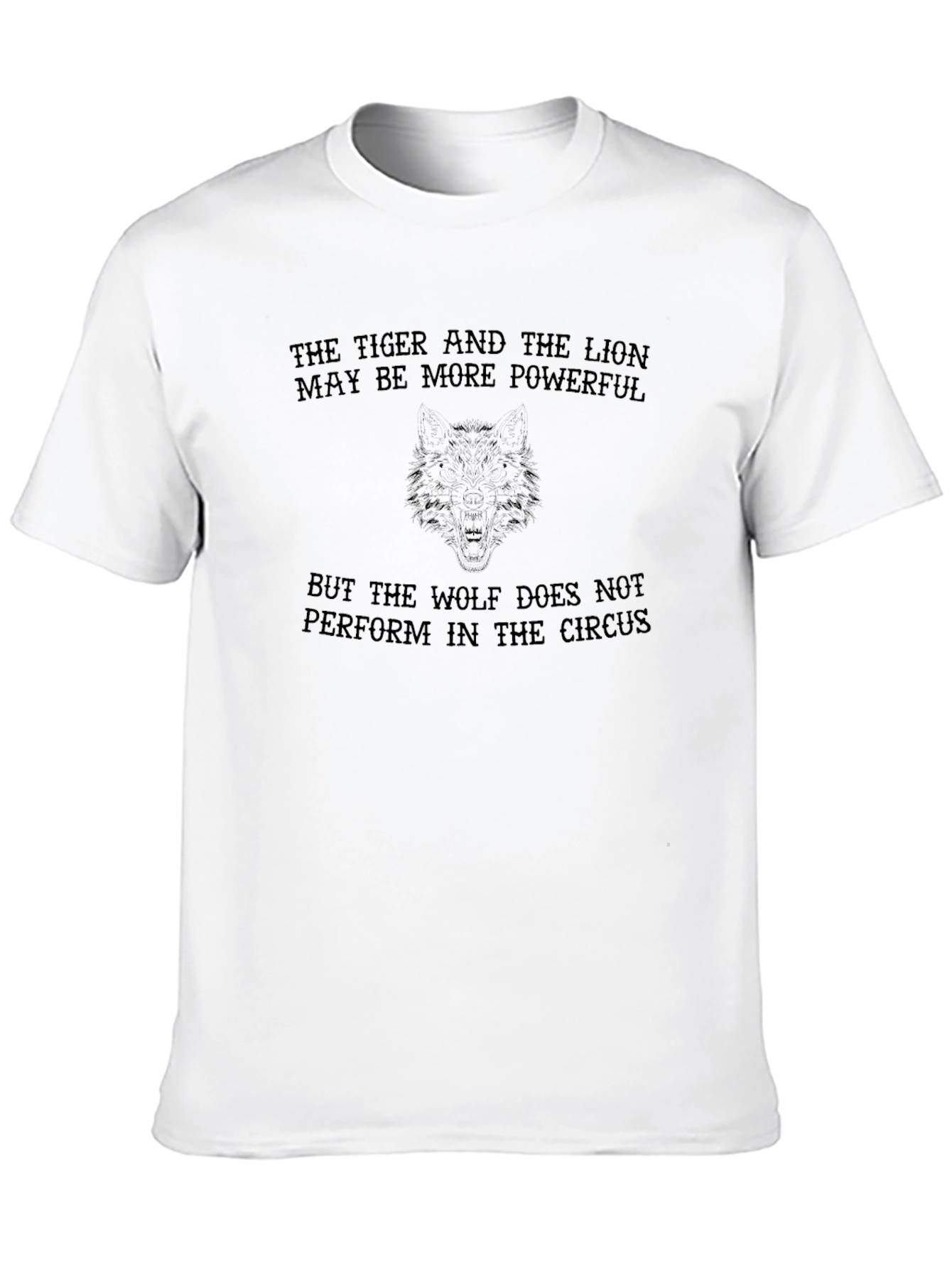 The Wolf T-Shirt: Powerful Statement Tee