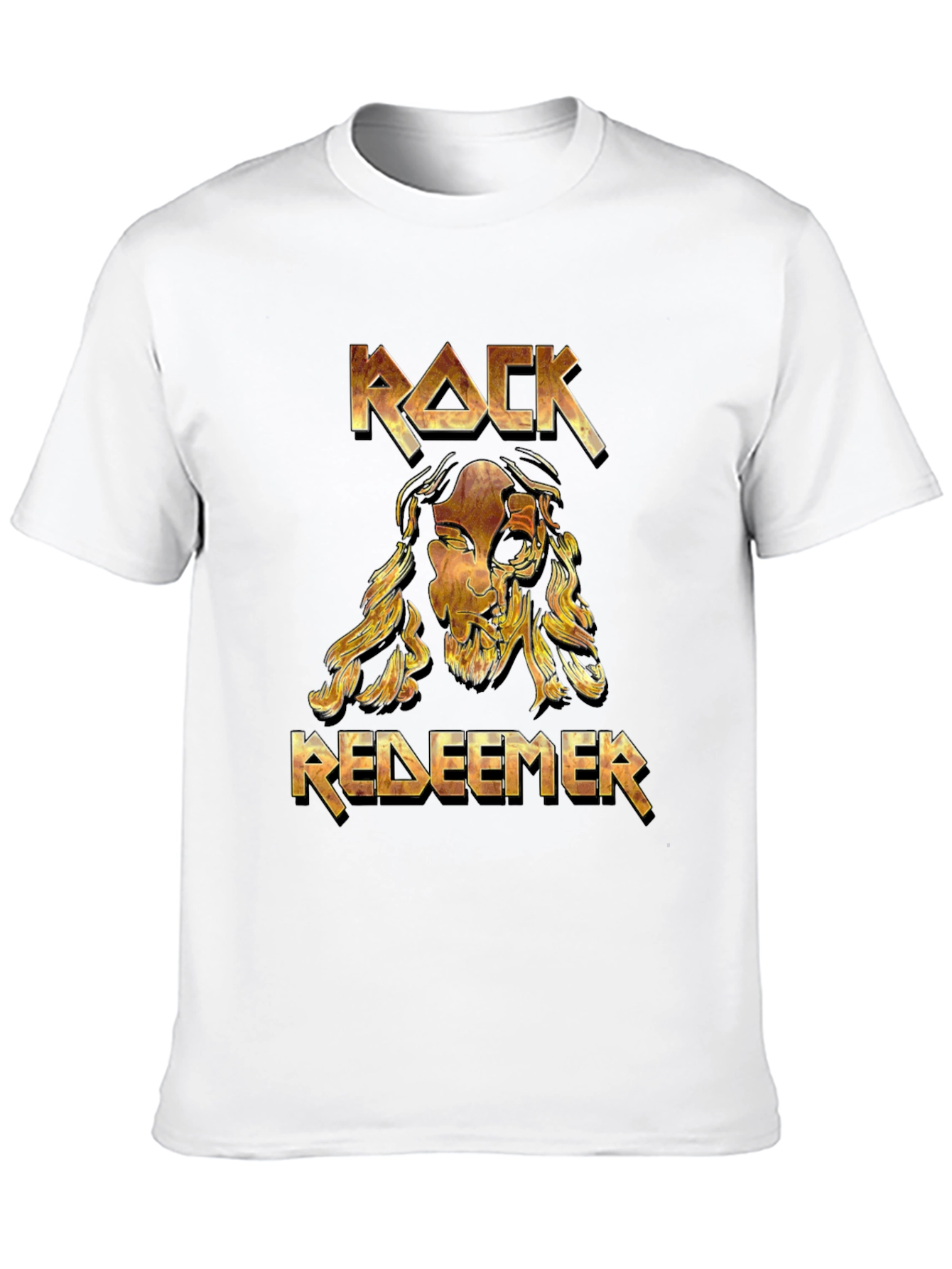 Rock Redeemer Graphic T-Shirt - Black