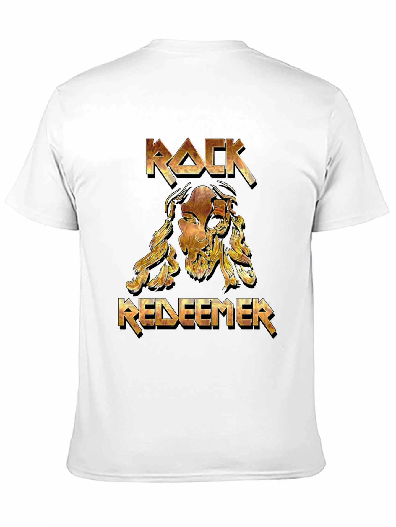 Rock Redeemer Graphic T-Shirt - Black