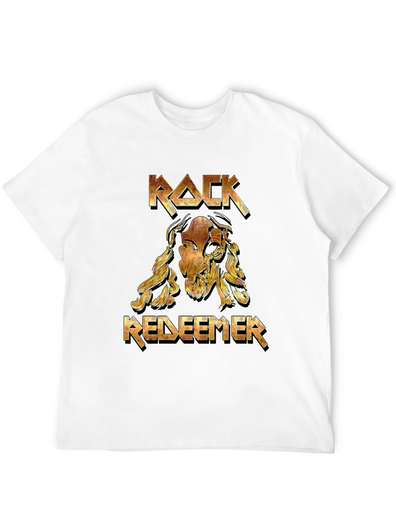 Rock Redeemer Graphic T-Shirt - Black