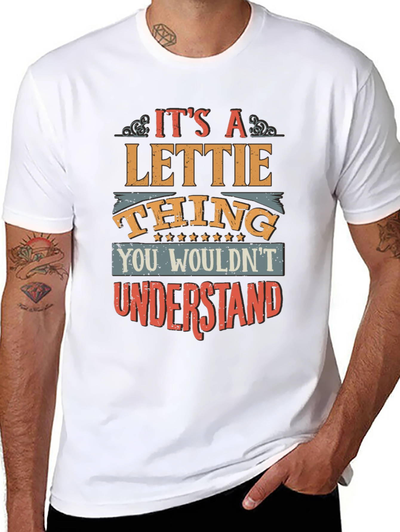 Lettie Thing T-Shirt: You Wouldnt Understand