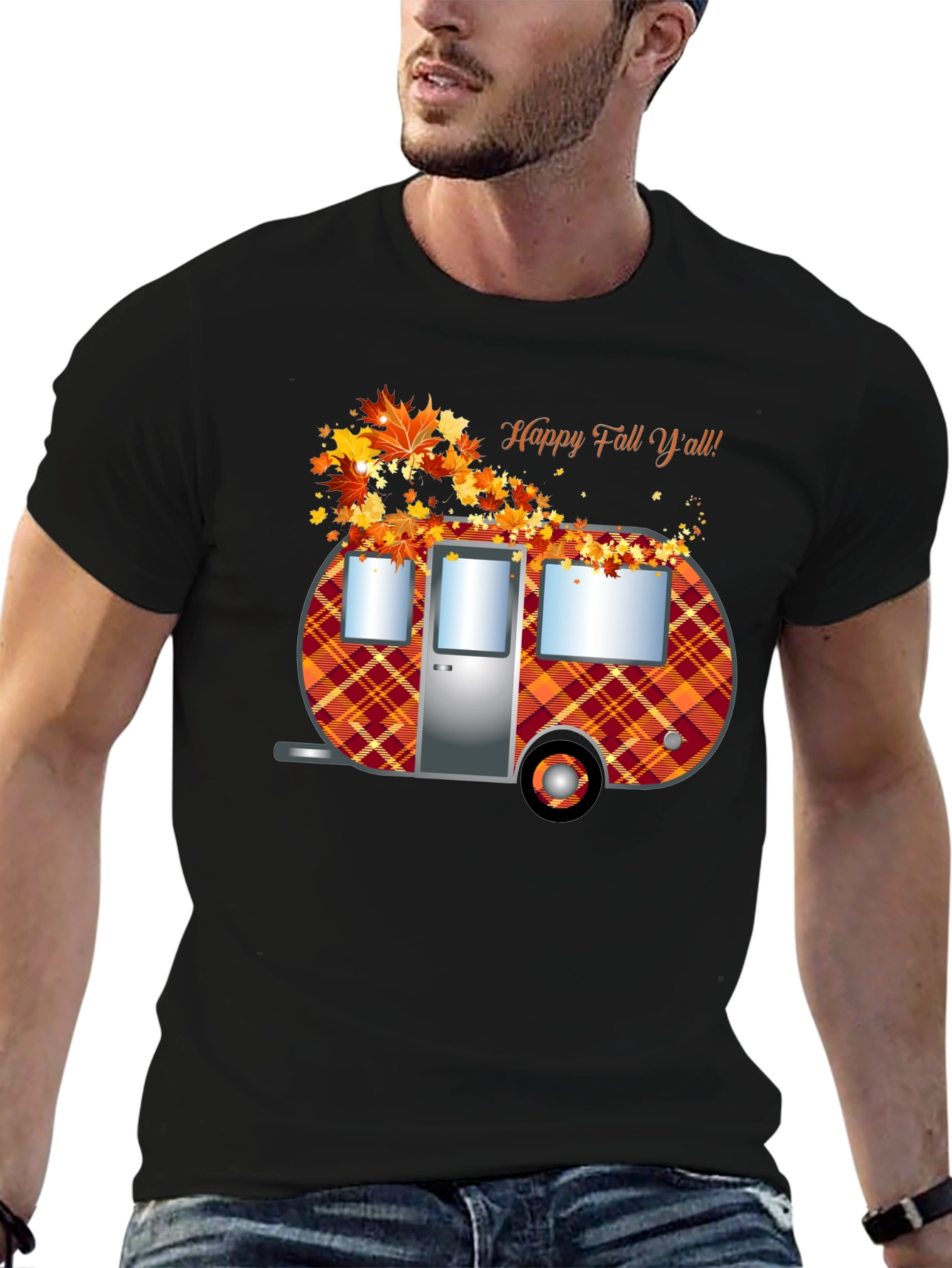 Happy Fall Yall Camper T-Shirt