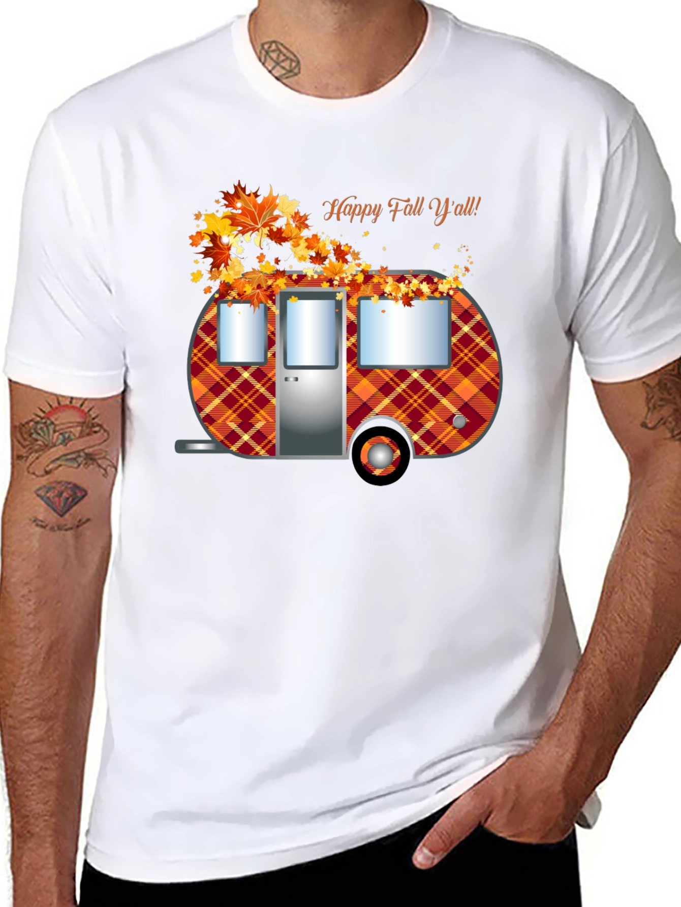 Happy Fall Yall Camper T-Shirt