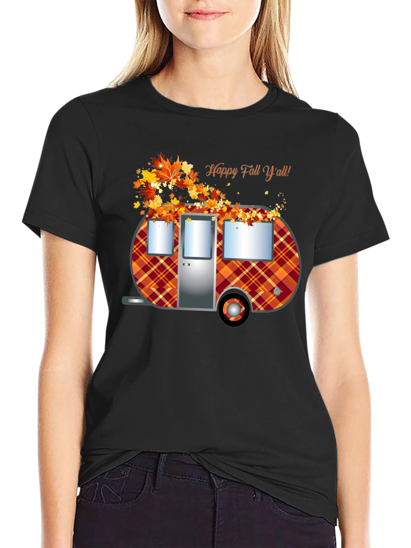 Happy Fall Yall Camper T-Shirt
