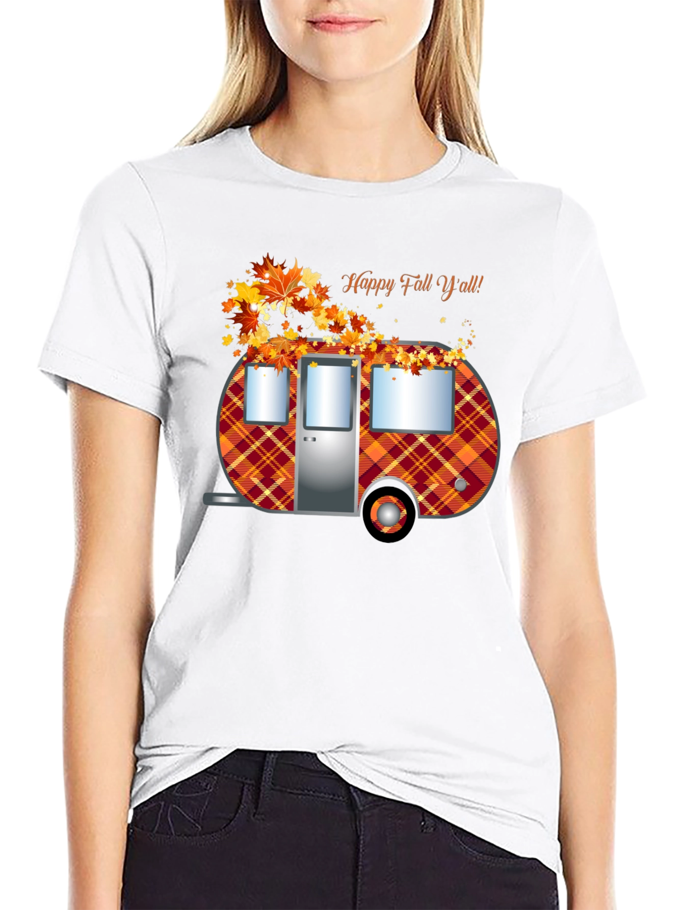 Happy Fall Yall Camper T-Shirt