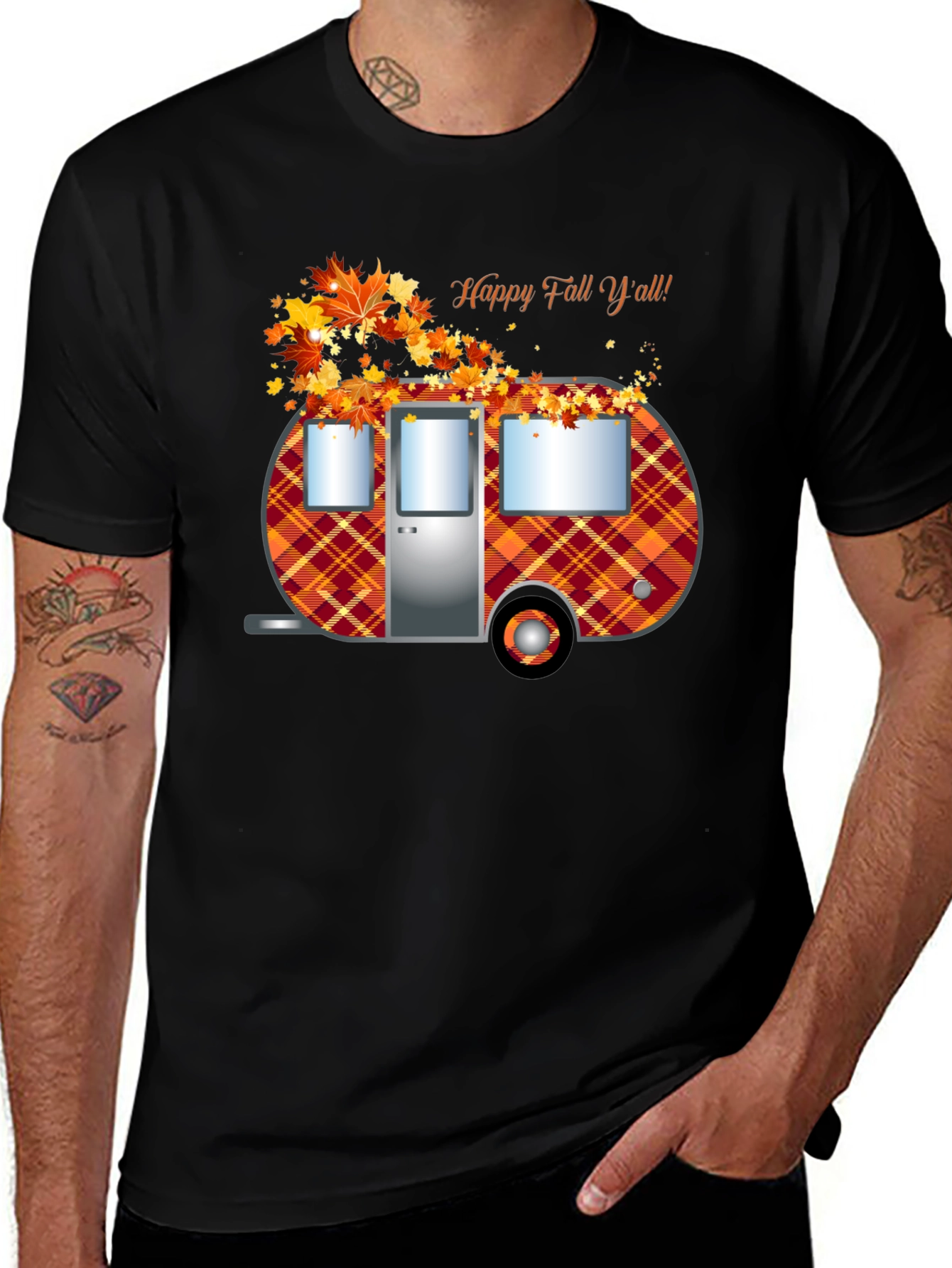 Happy Fall Yall Camper T-Shirt