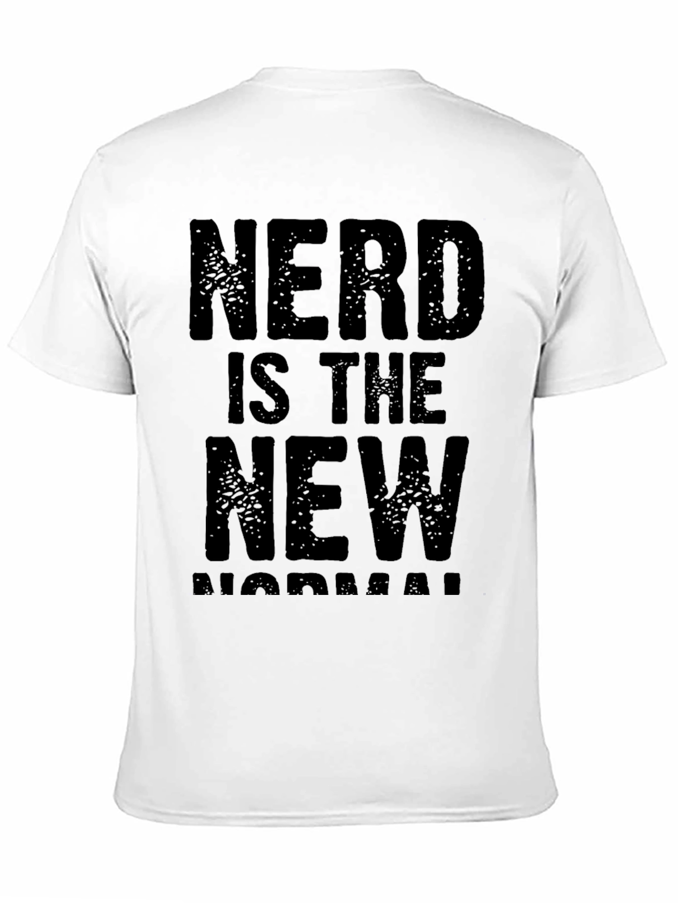 Nerd is the New Normal Black T-Shirt