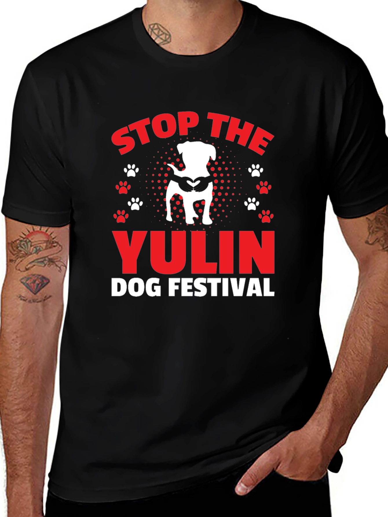 Stop the Yulin Dog Festival Tee