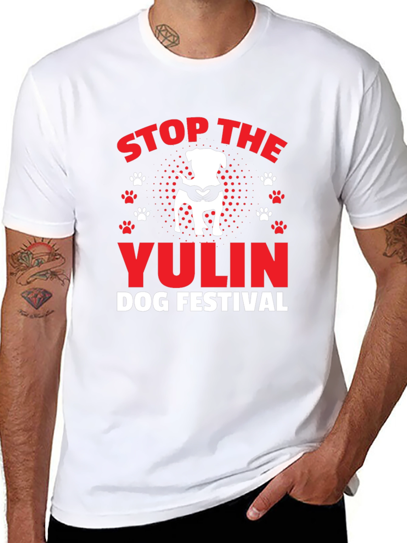 Stop the Yulin Dog Festival Tee