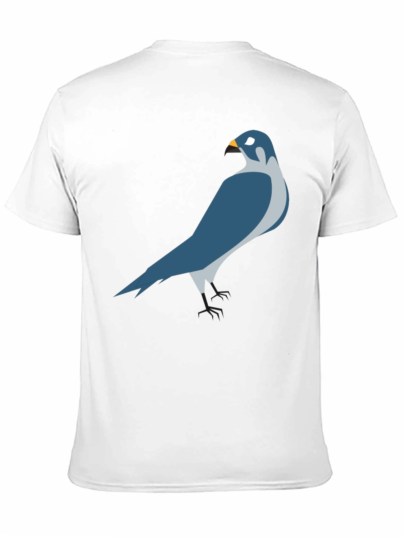 Falcon Graphic Tee - Modern Bird Print