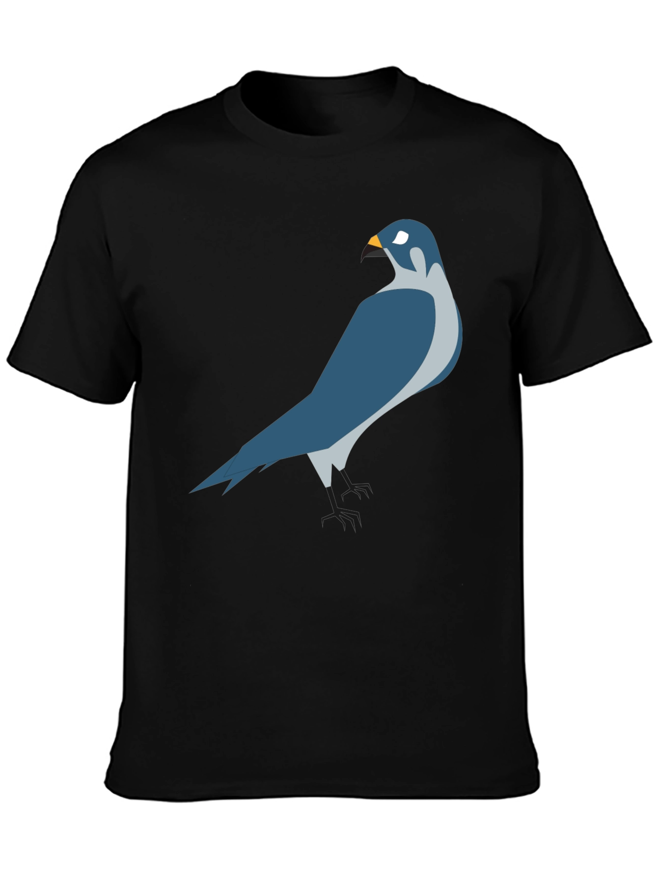 Falcon Graphic Tee - Modern Bird Print