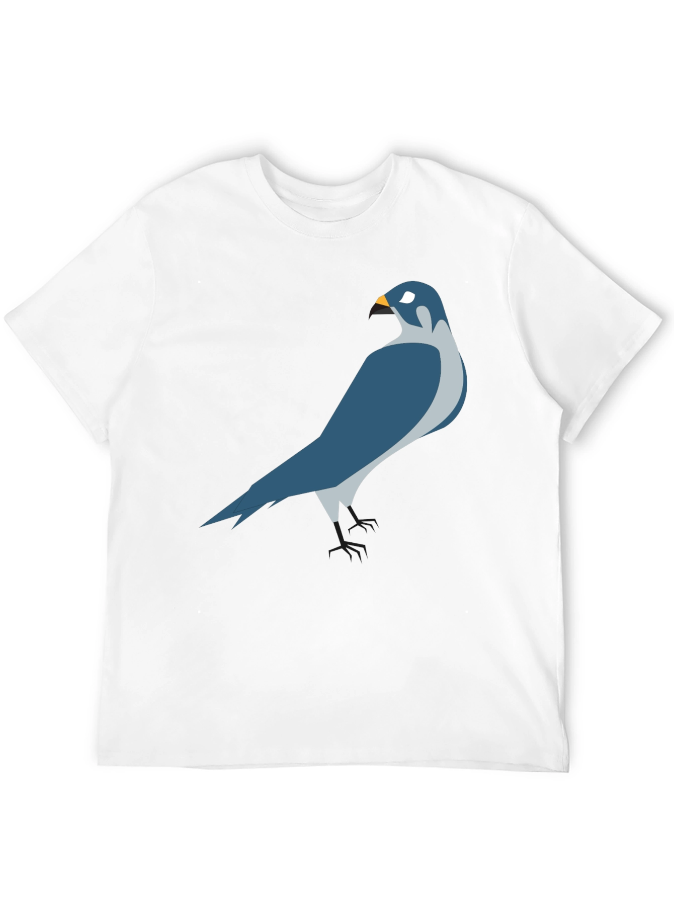 Falcon Graphic Tee - Modern Bird Print