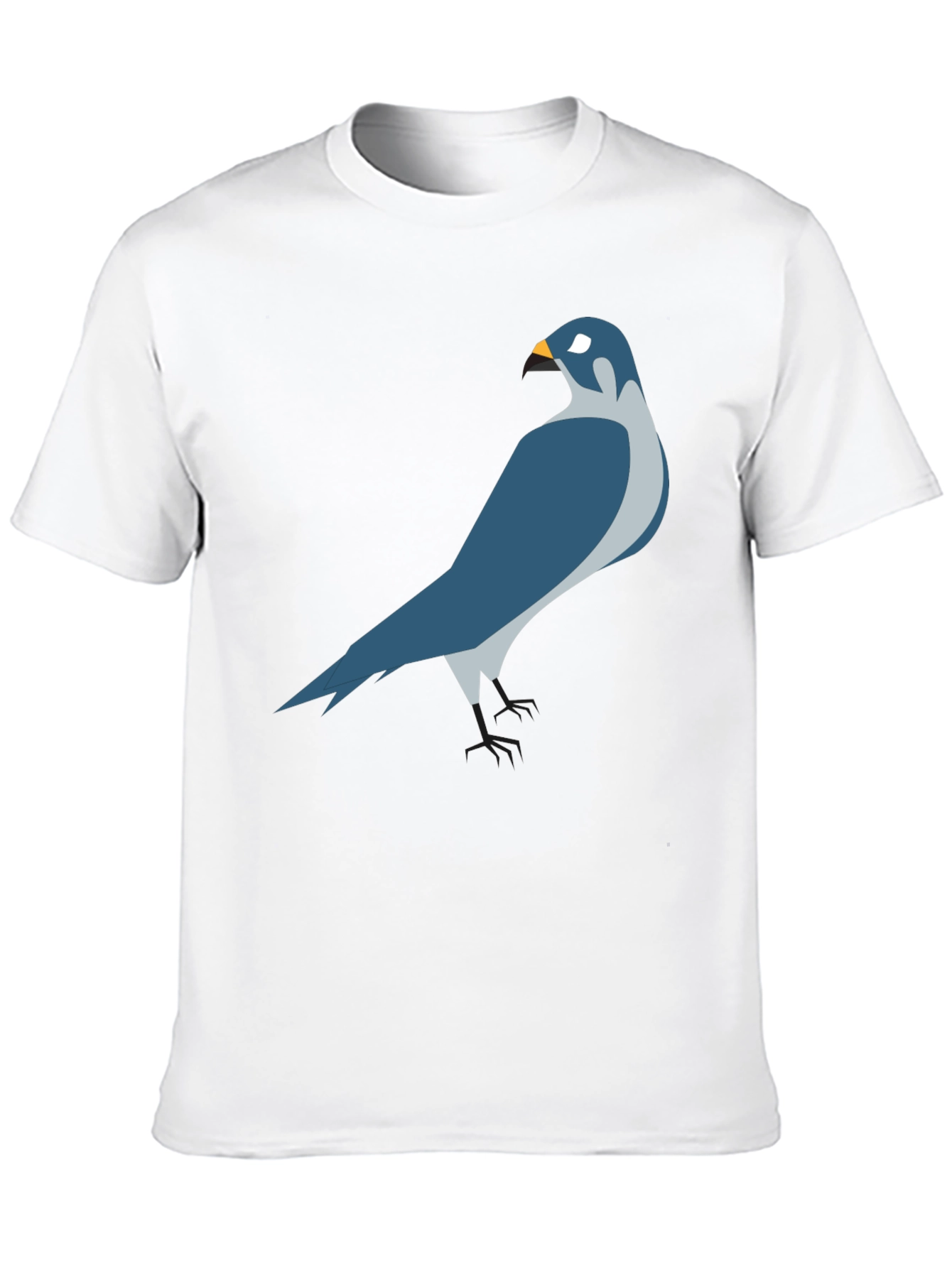Falcon Graphic Tee - Modern Bird Print