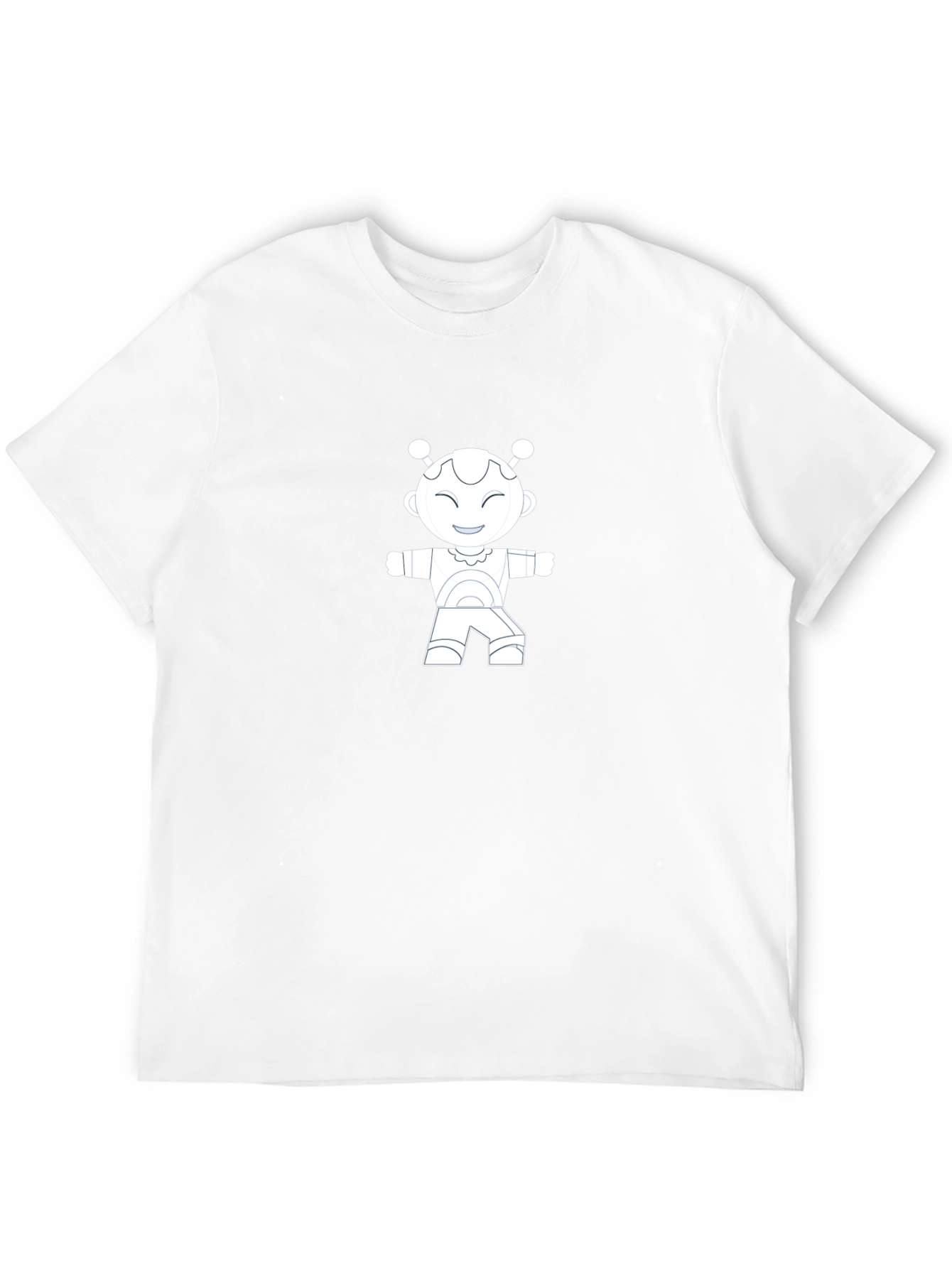 Robot Graphic Black T-Shirt