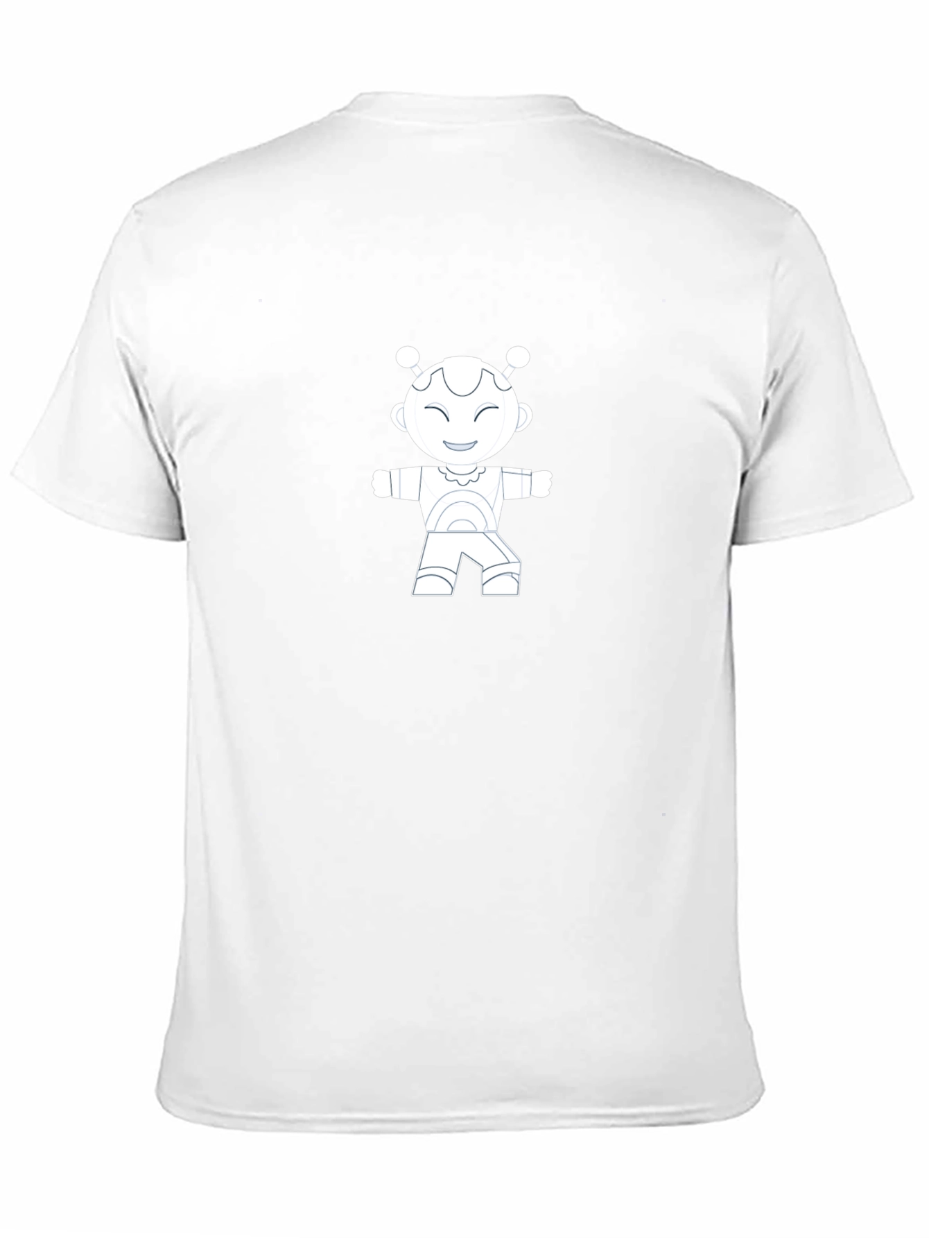 Robot Graphic Black T-Shirt