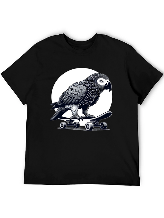 Parrot Skateboard T-Shirt