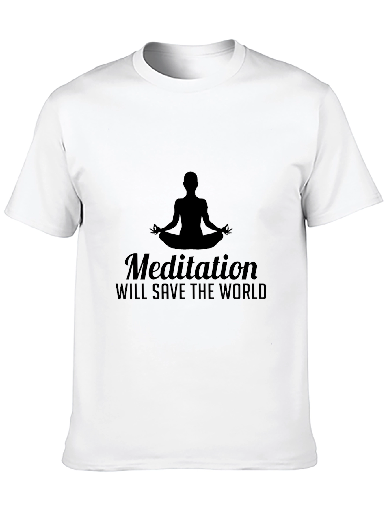 Meditation Will Save the World Graphic T-Shirt