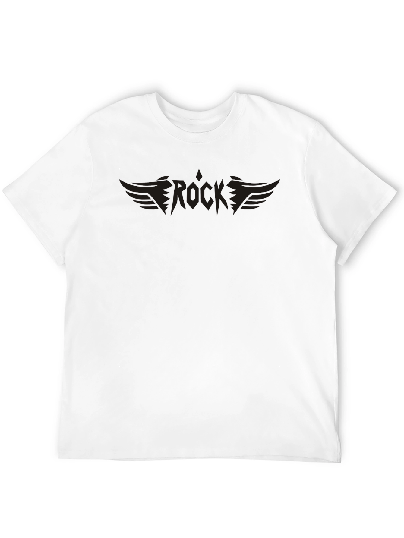 Rock Graphic Tee - Soft Cotton Blend