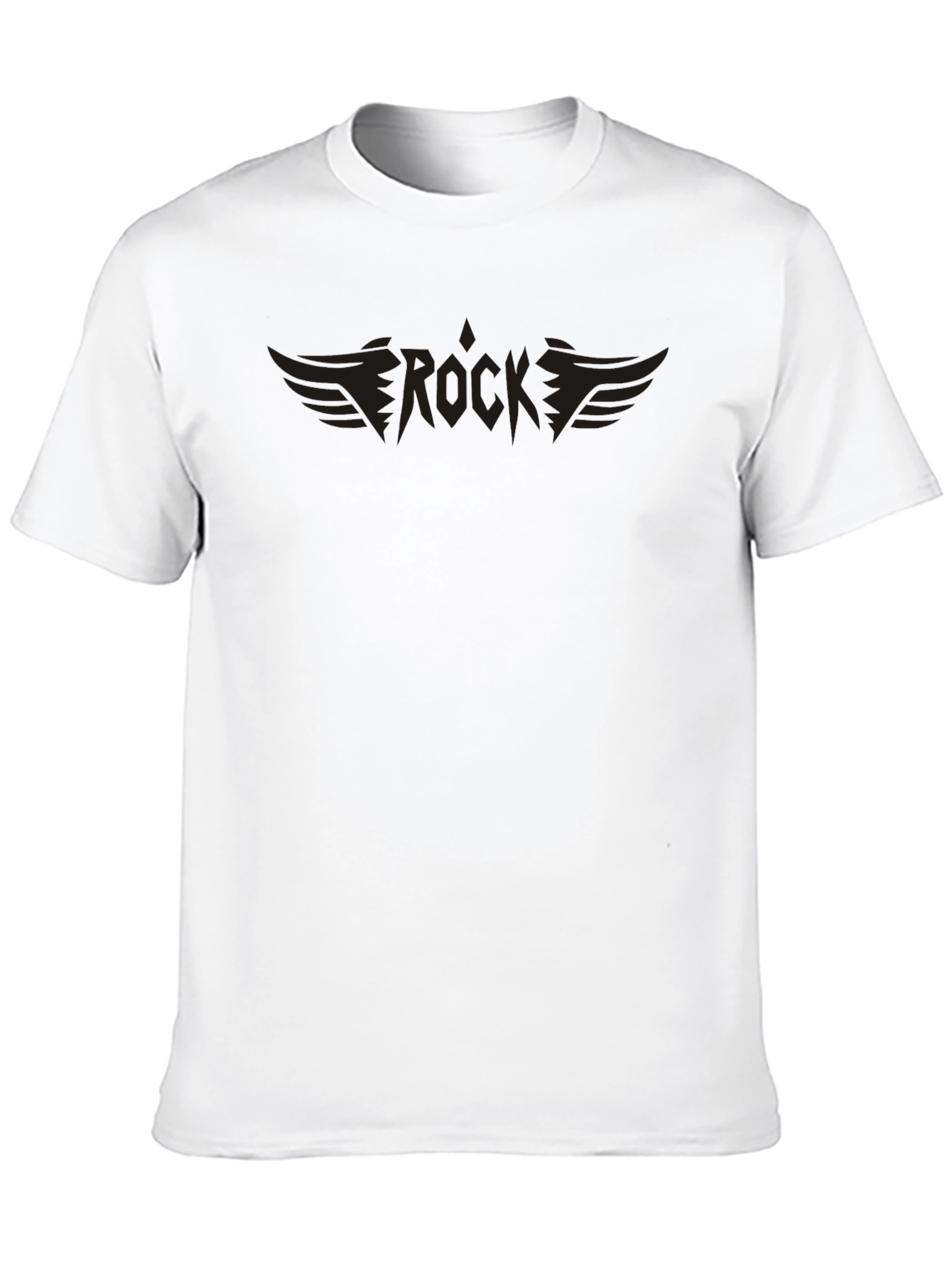 Rock Graphic Tee - Soft Cotton Blend