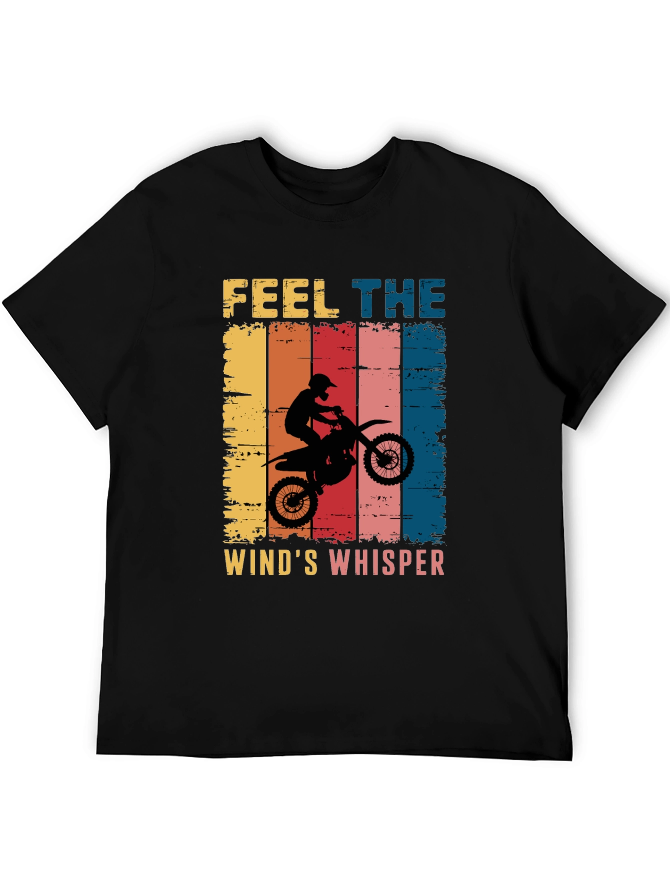 Feel the Winds Whisper Motocross T-Shirt