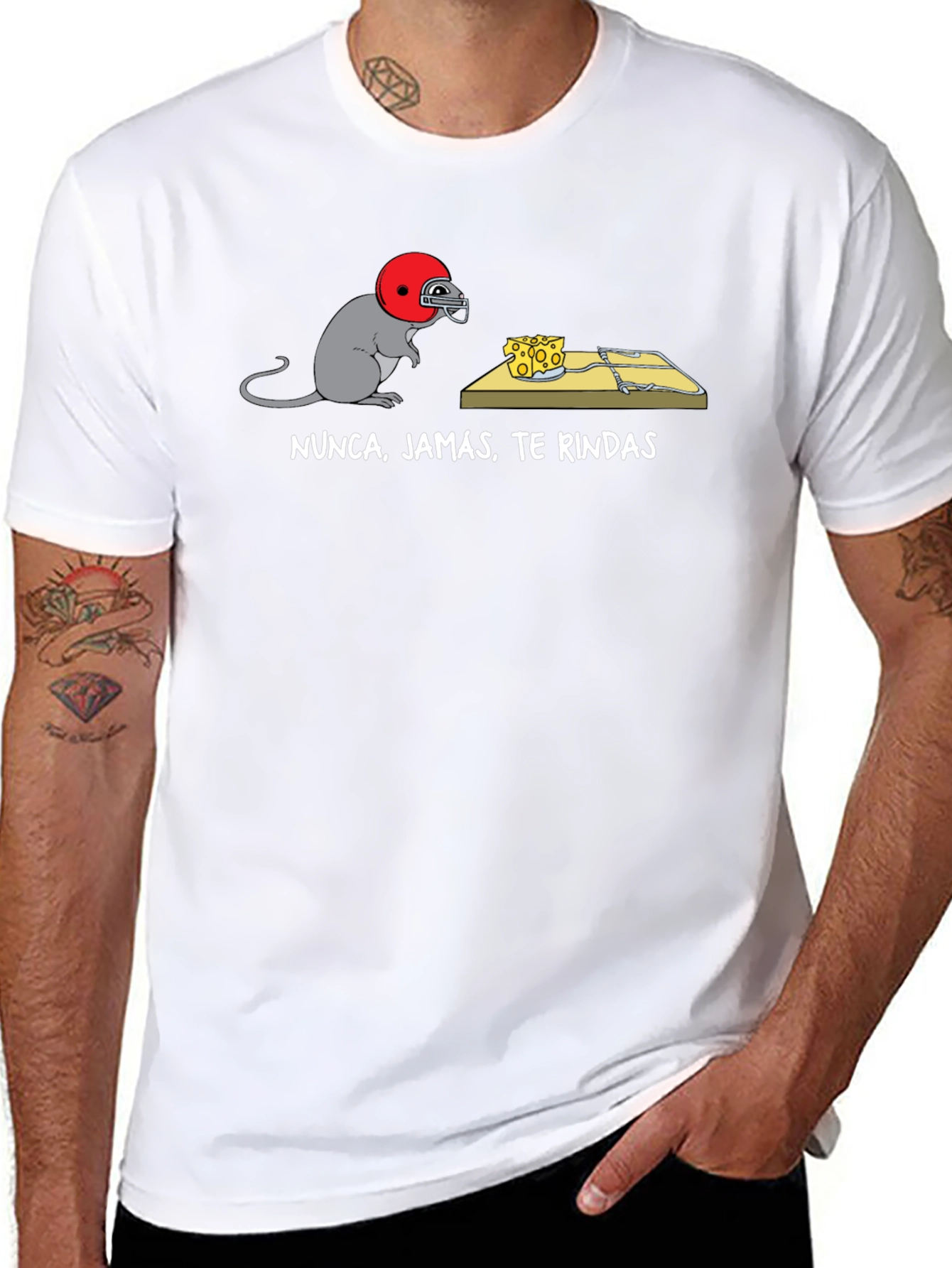 Motivational Mouse Trap Graphic Tee