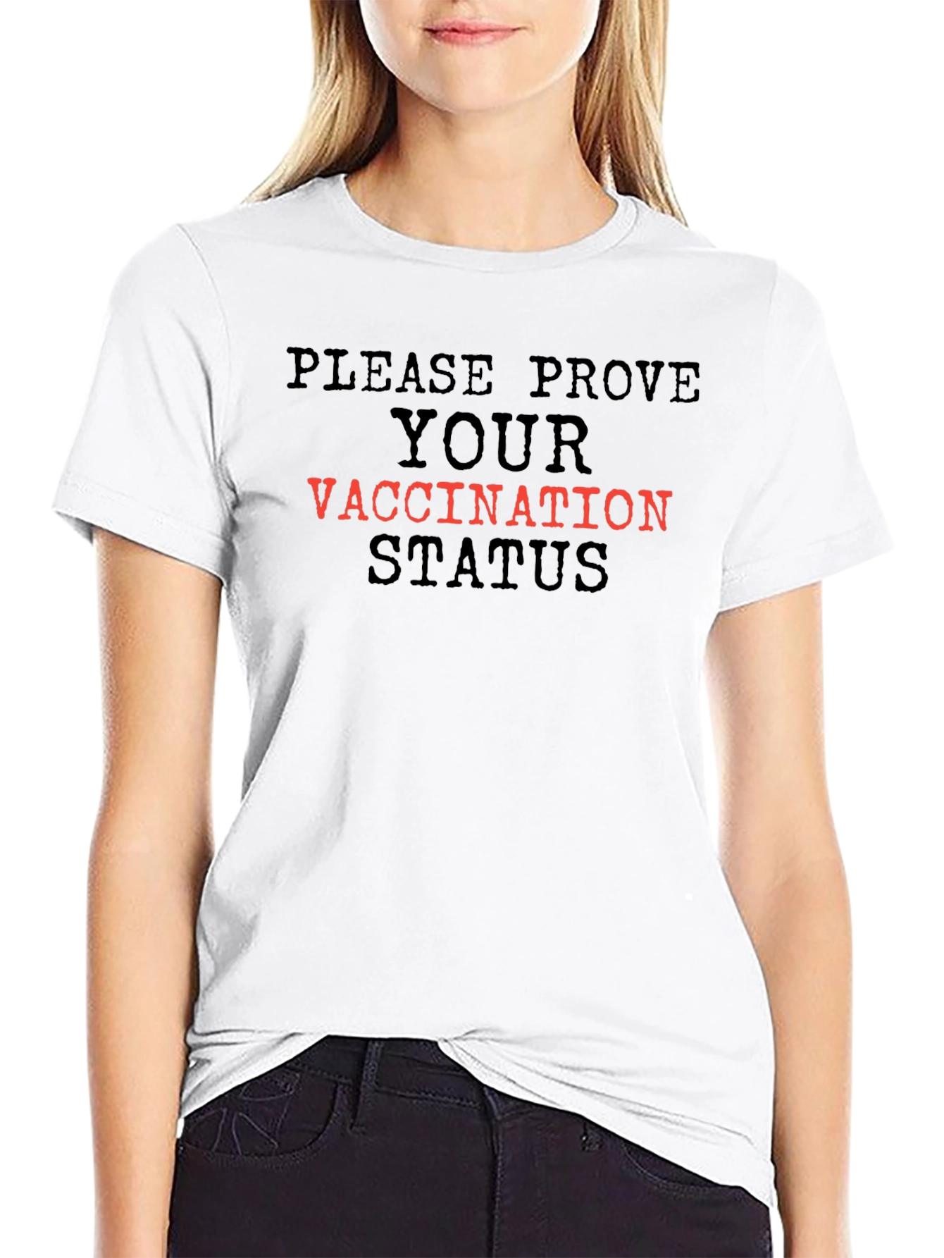 Prove Your Vaccination T-Shirt - Black