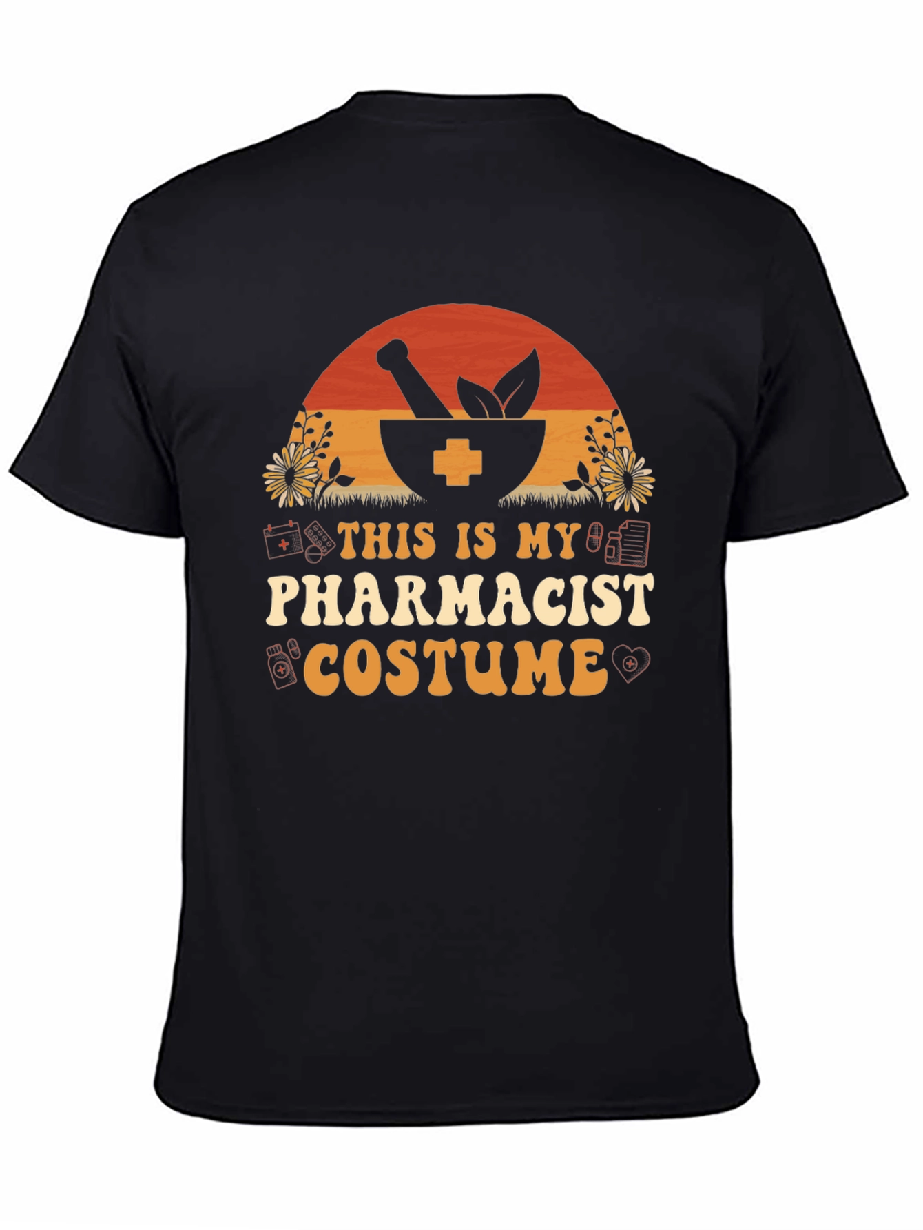 Pharmacist Costume T-Shirt - Novelty Halloween Apparel