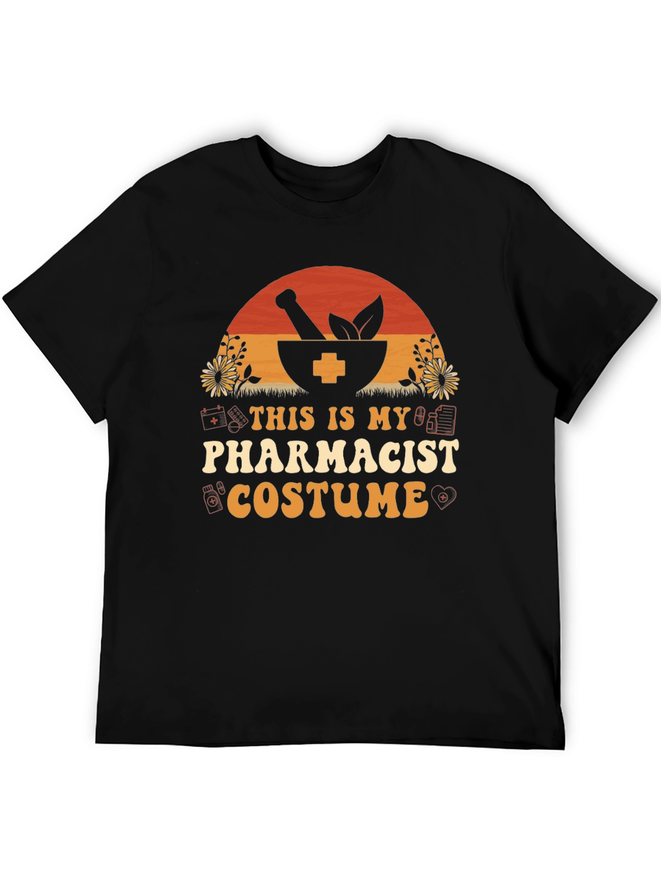 Pharmacist Costume T-Shirt - Novelty Halloween Apparel
