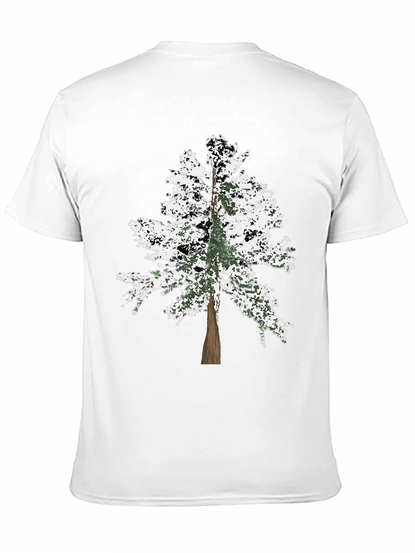 Tree Graphic Black T-Shirt - Nature Lover Tee