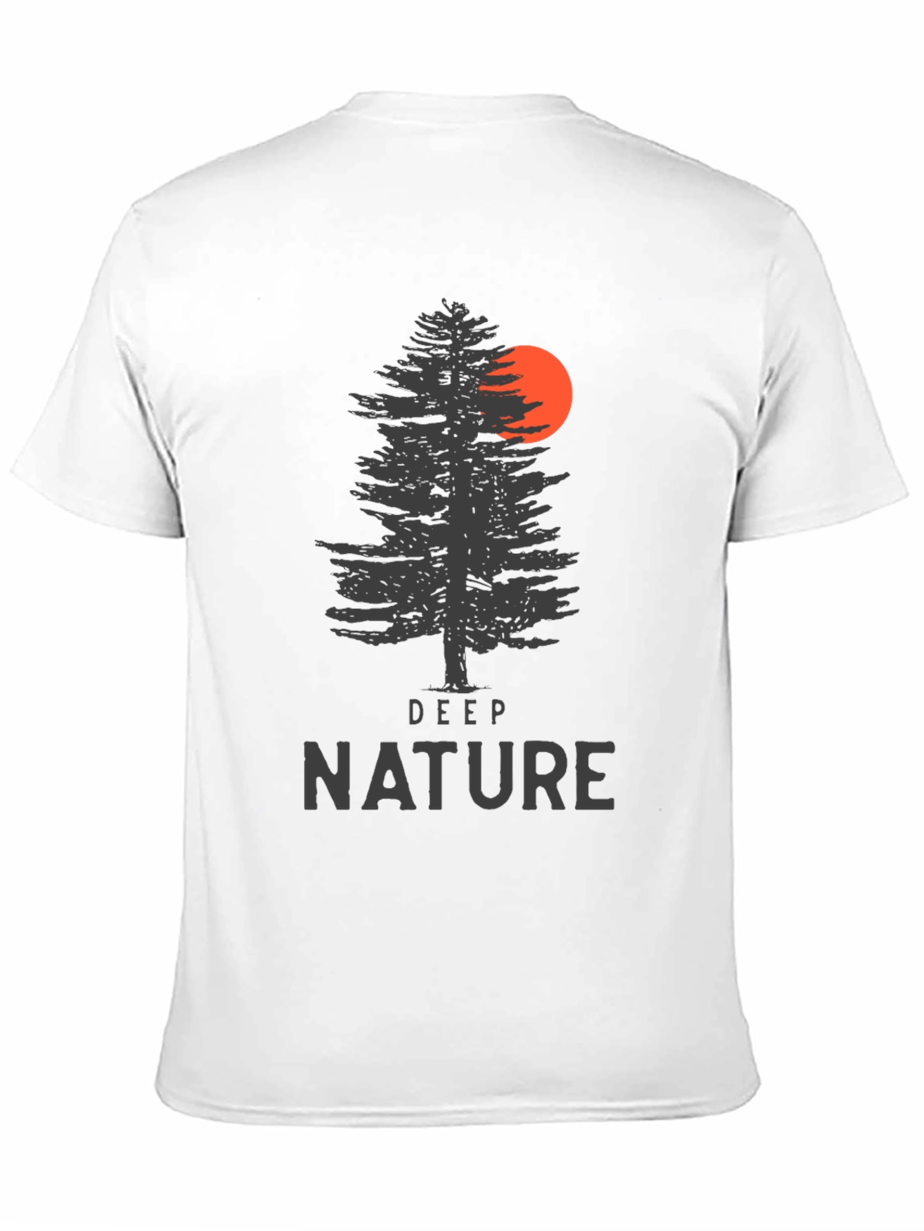 Deep Nature Graphic Tee - Mens Black T-Shirt