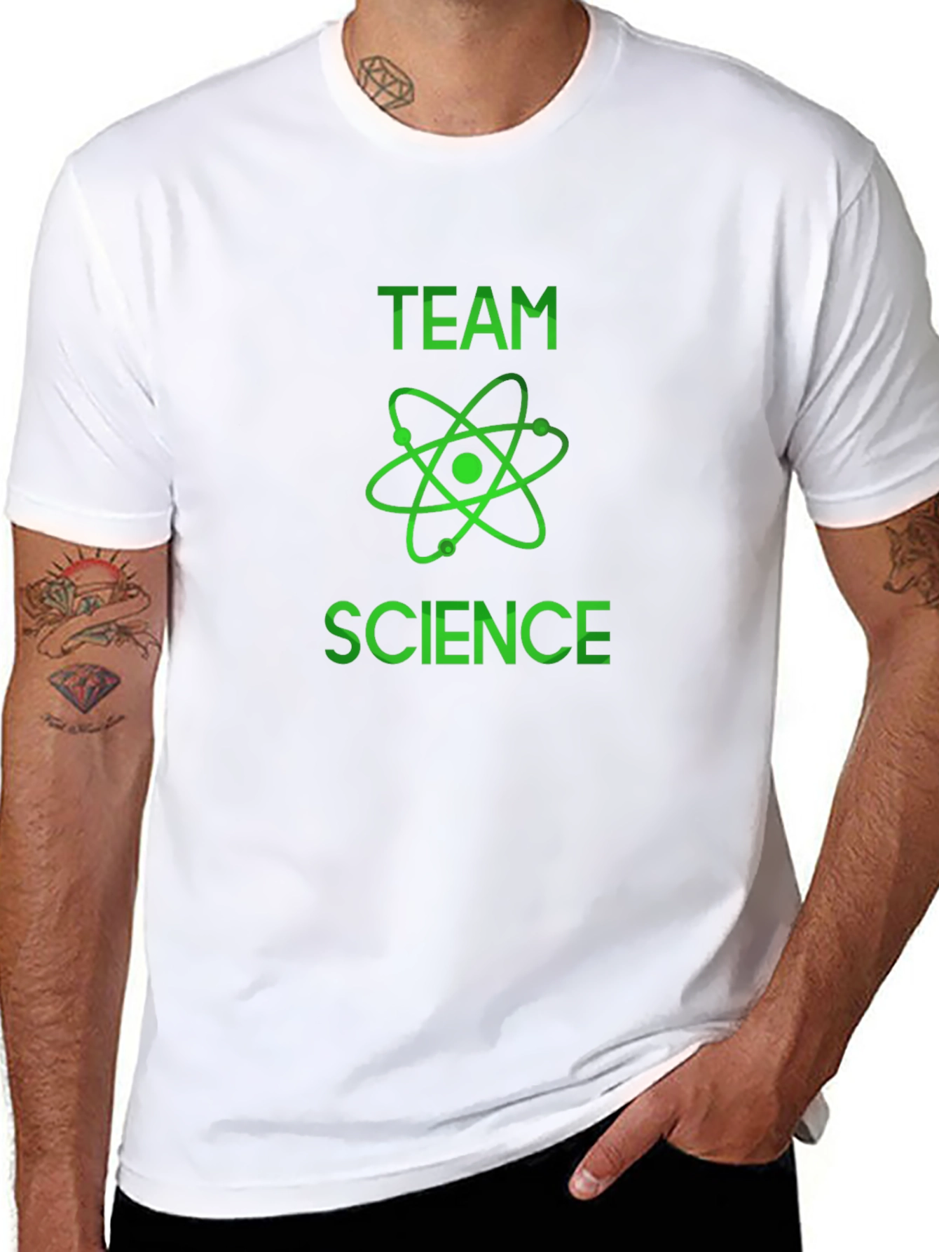 Team Science T-Shirt - Atom Design