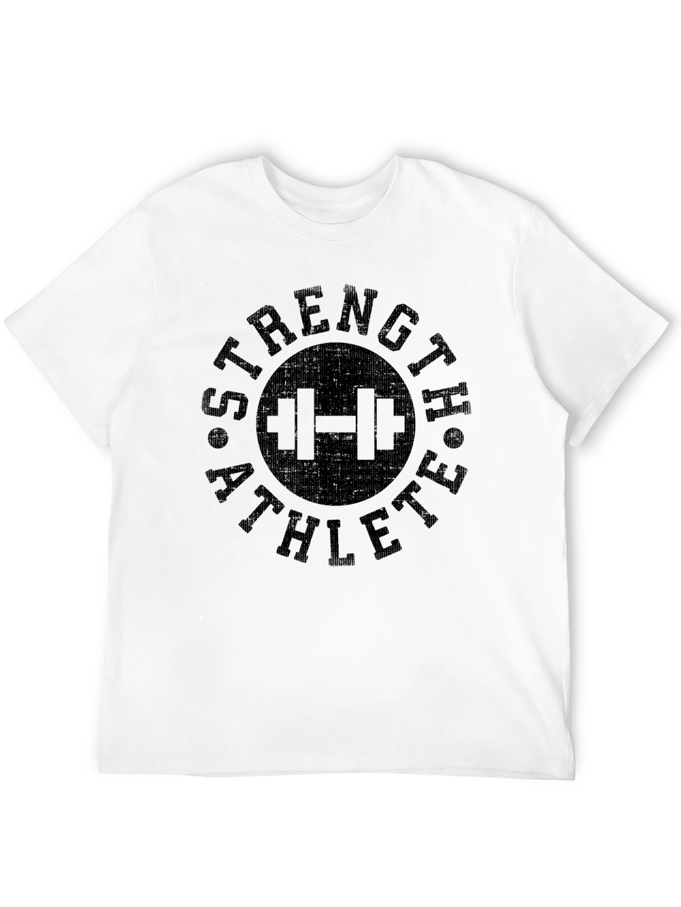 Strength Athlete Black Graphic Tee