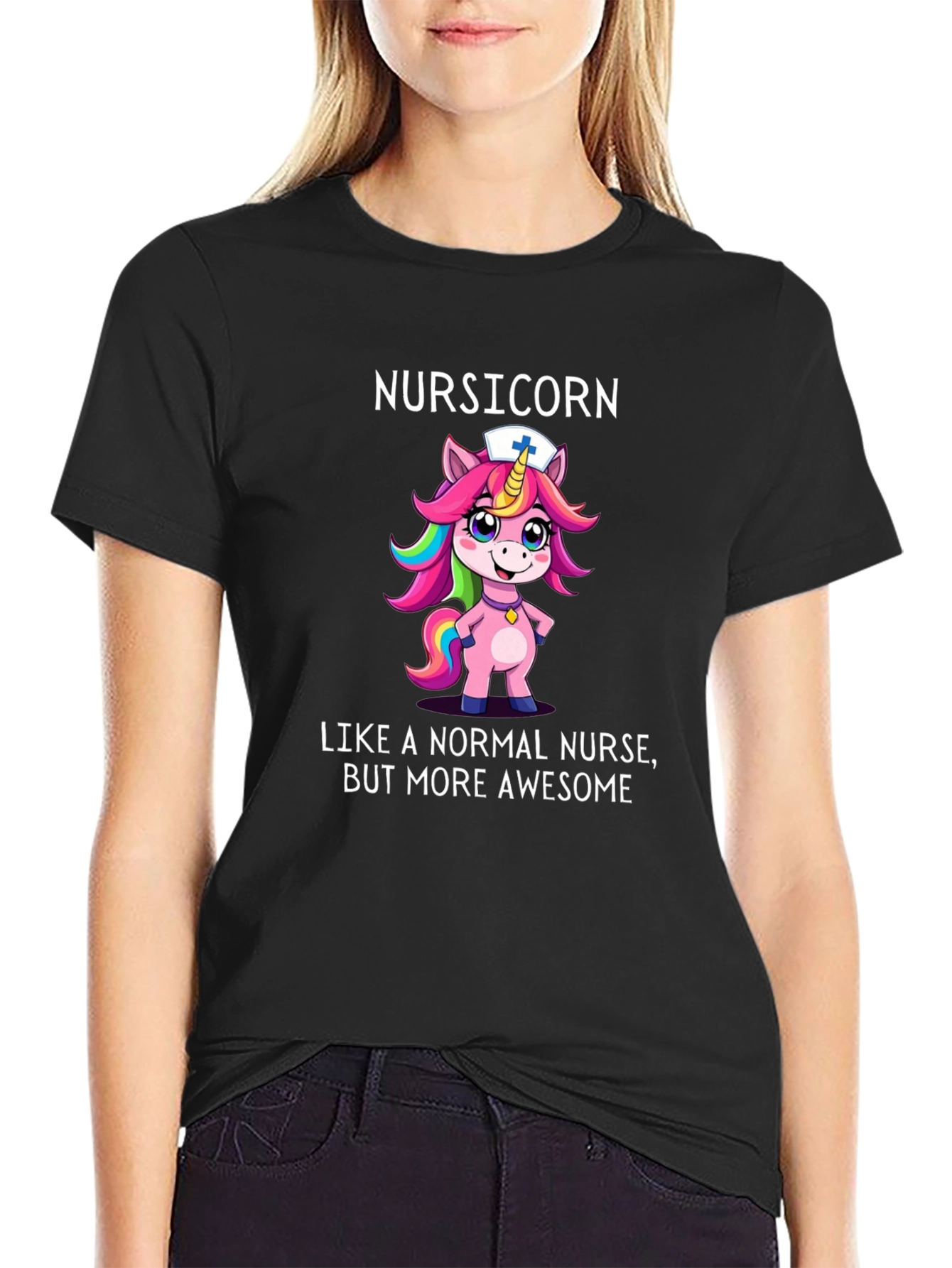 Nursicorn T-Shirt - Awesome Nurse Tee