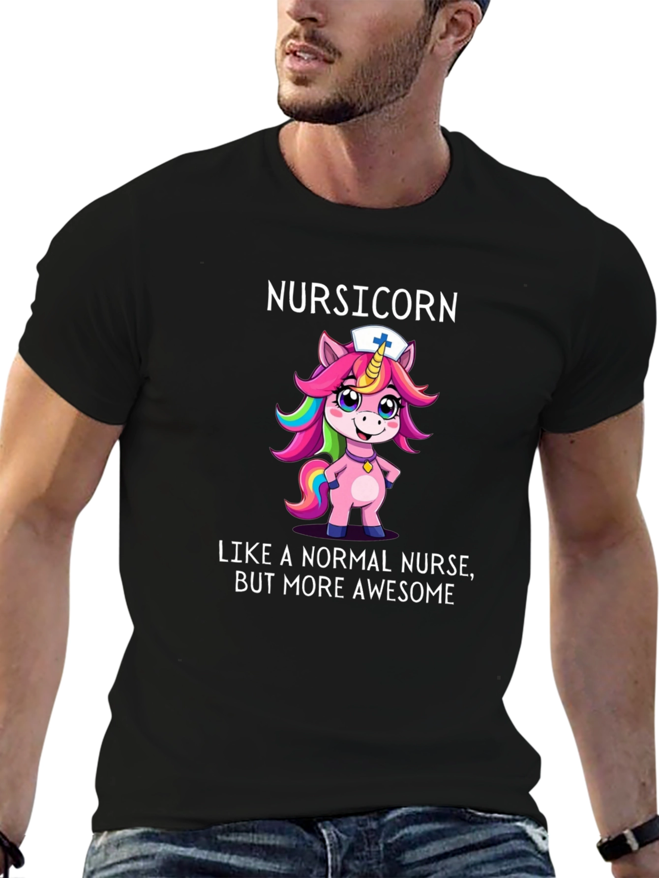 Nursicorn T-Shirt - Awesome Nurse Tee