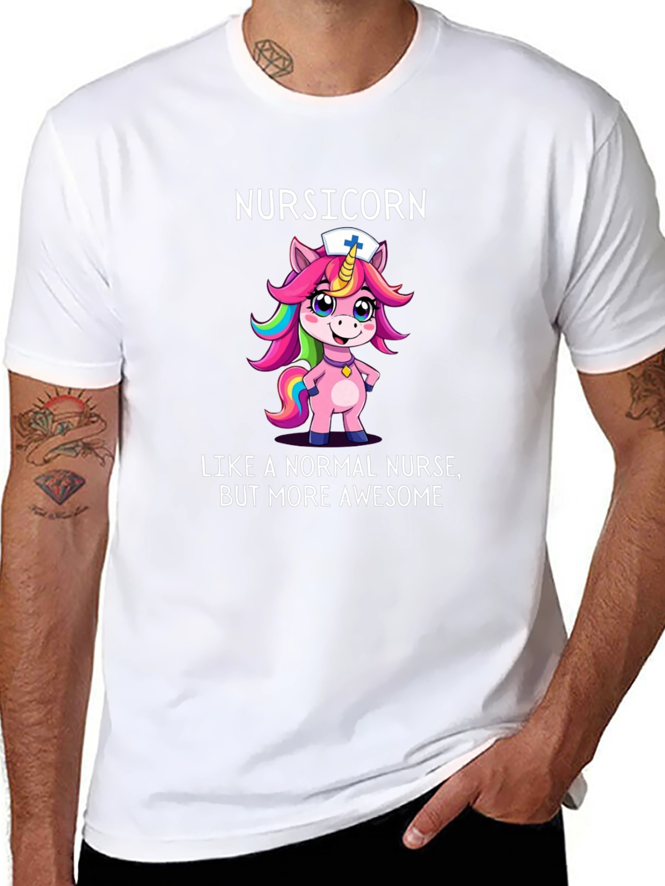Nursicorn T-Shirt - Awesome Nurse Tee