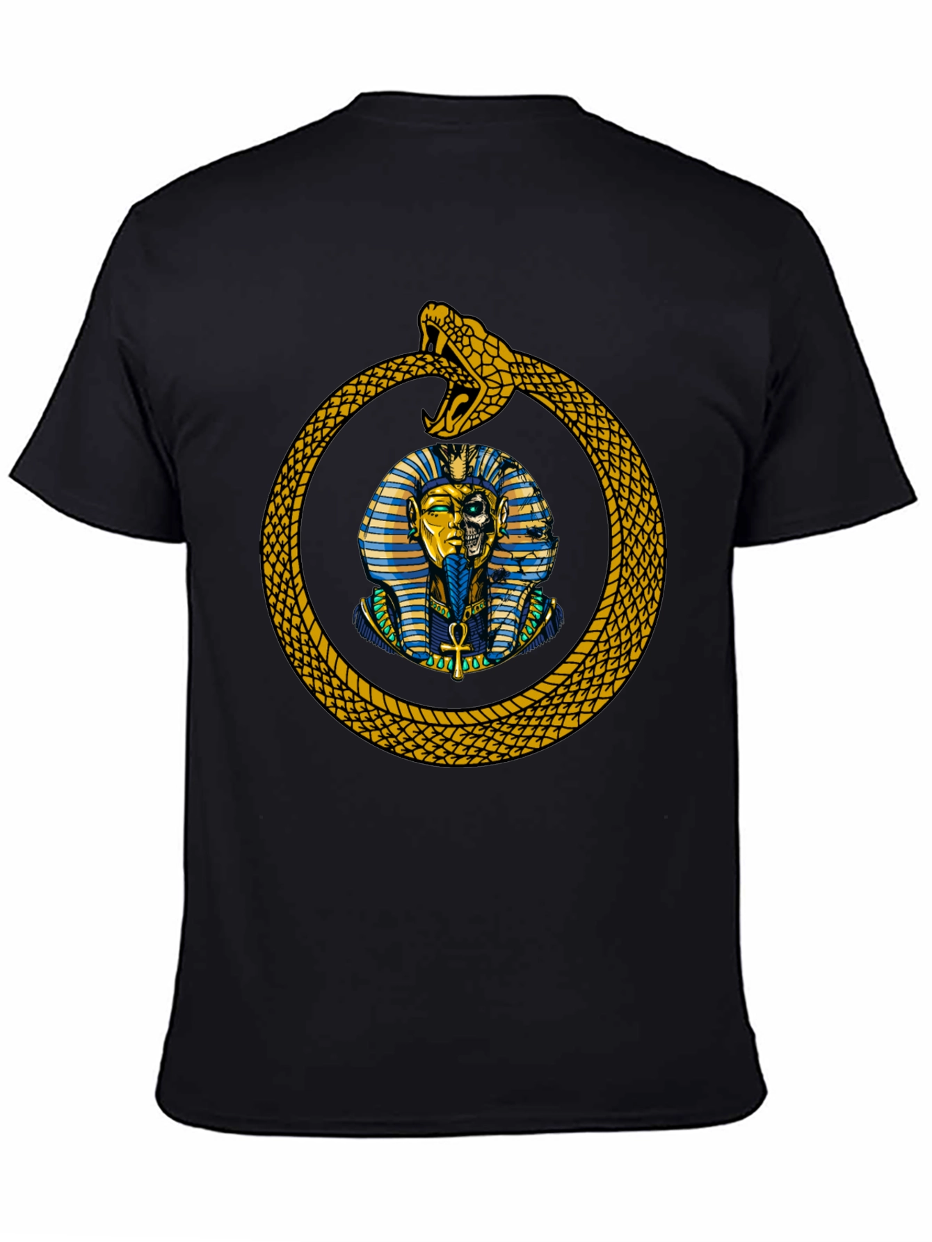 Egyptian Pharaoh Snake Graphic T-Shirt