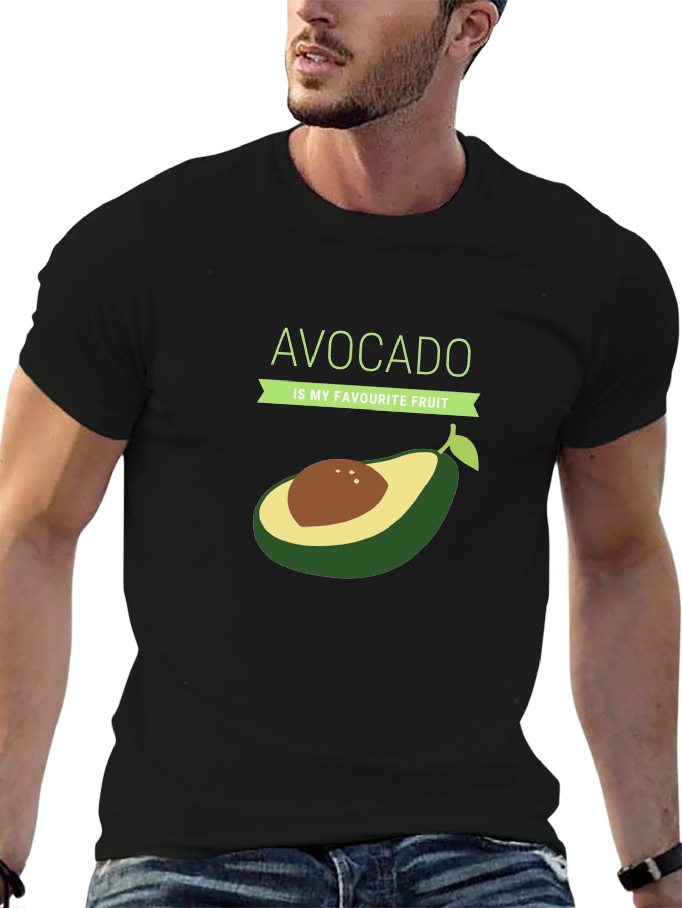 Avocado Lovers T-Shirt - My Favourite Fruit Tee