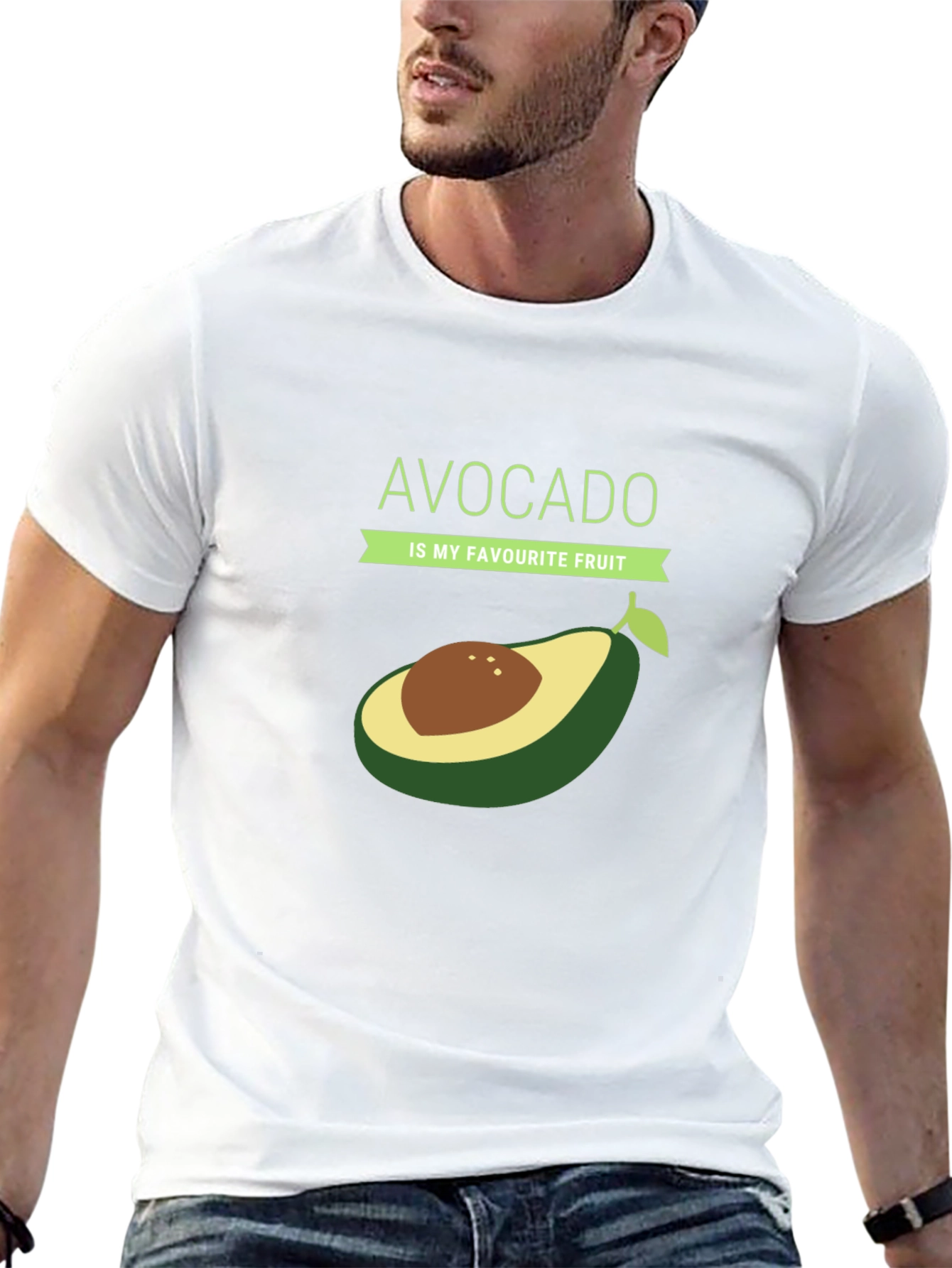 Avocado Lovers T-Shirt - My Favourite Fruit Tee