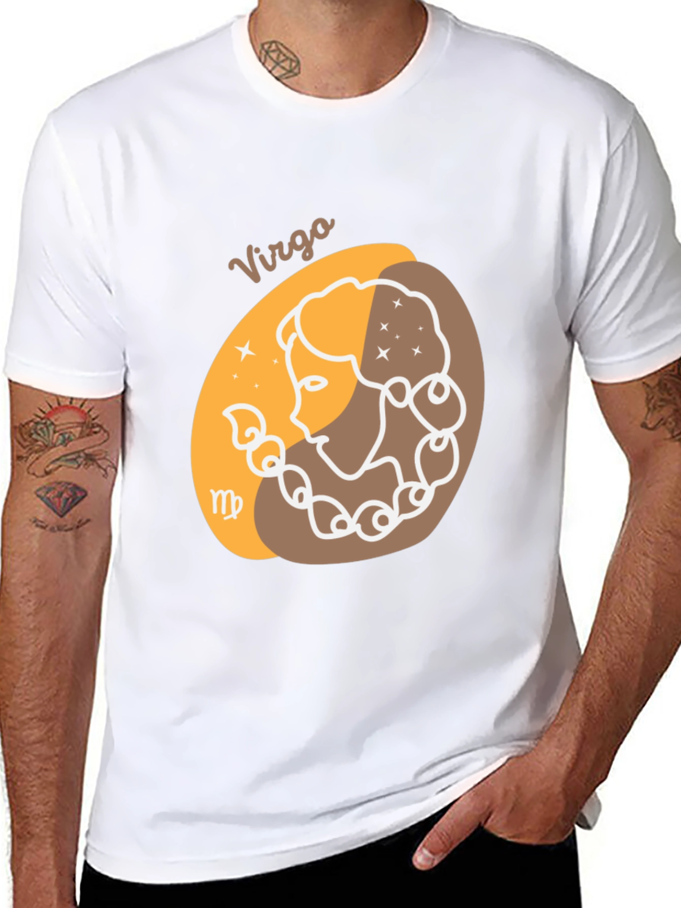 Virgo Zodiac Graphic Tee - Stylish Horoscope Shirt