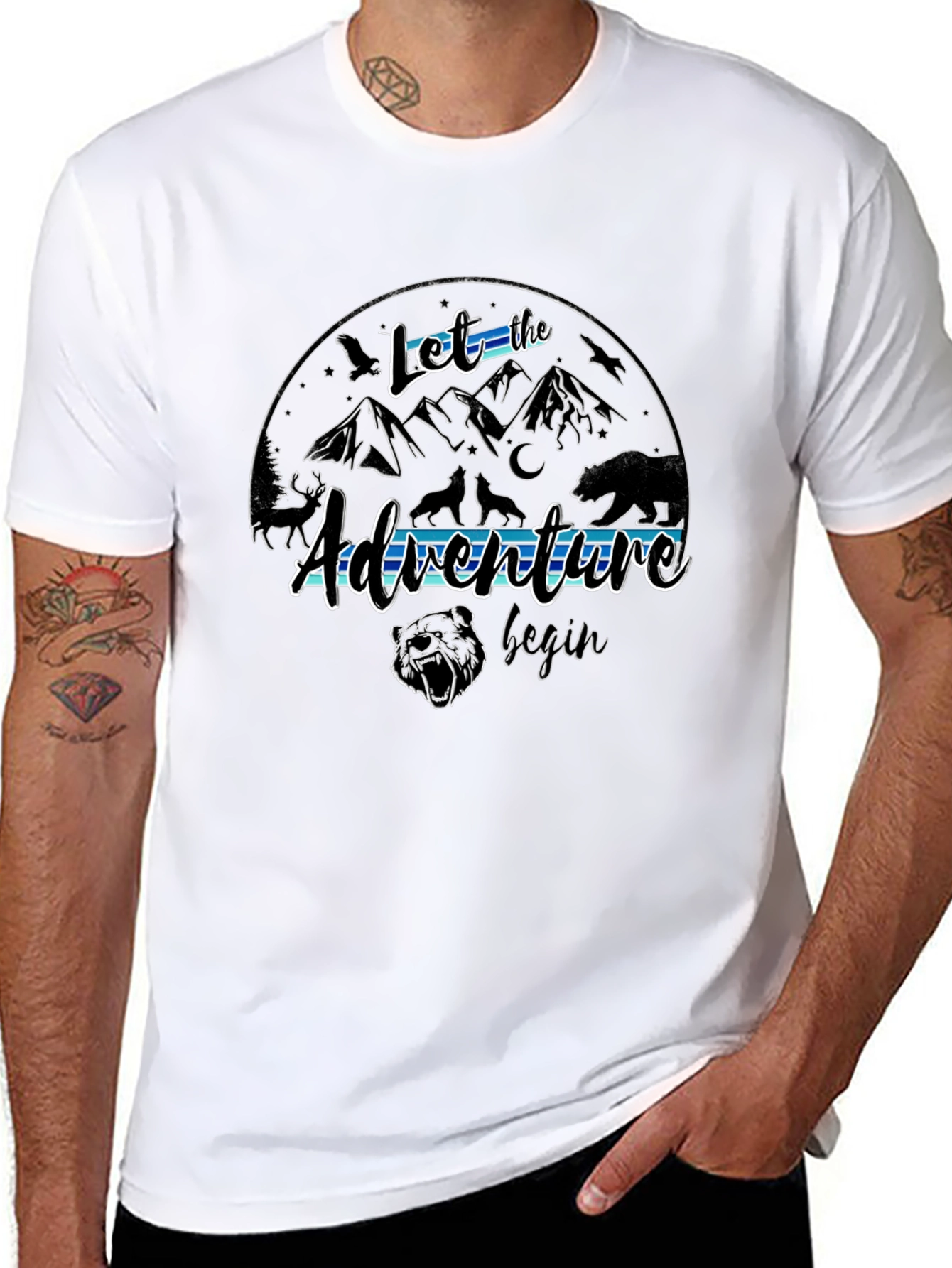 Adventure Begins Graphic Tee