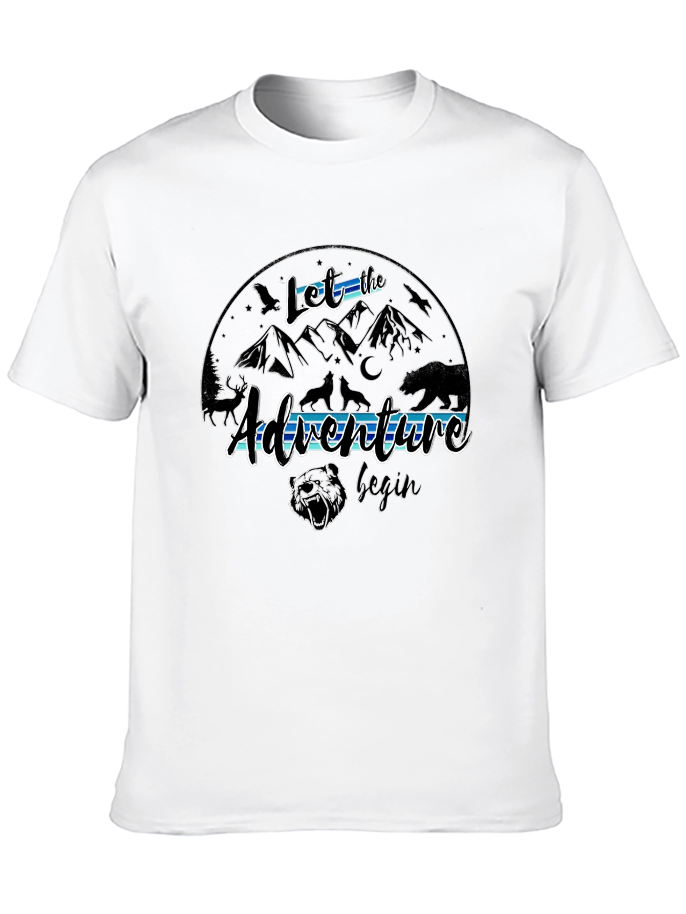 Adventure Begins Graphic Tee