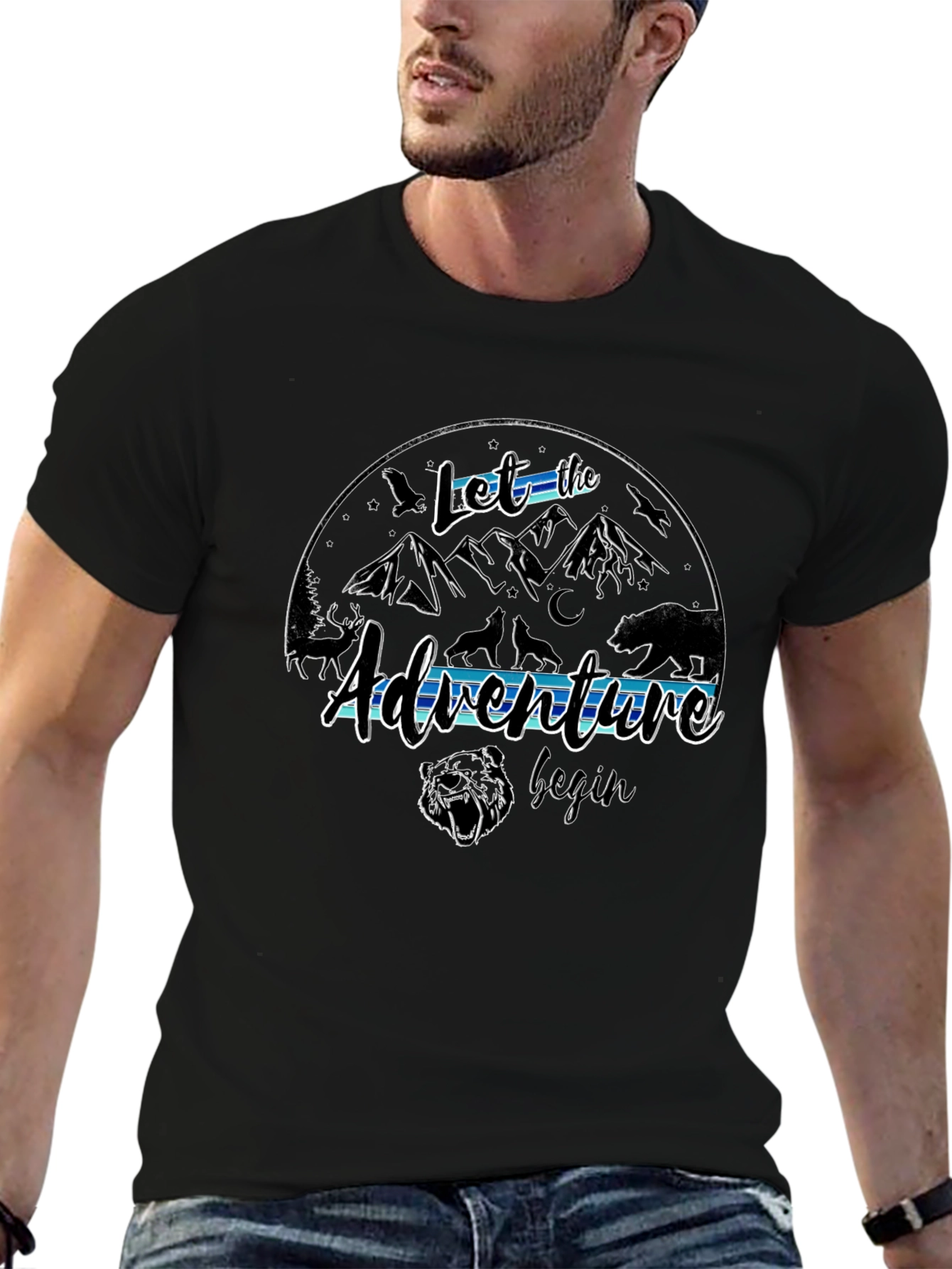 Adventure Begins Graphic Tee
