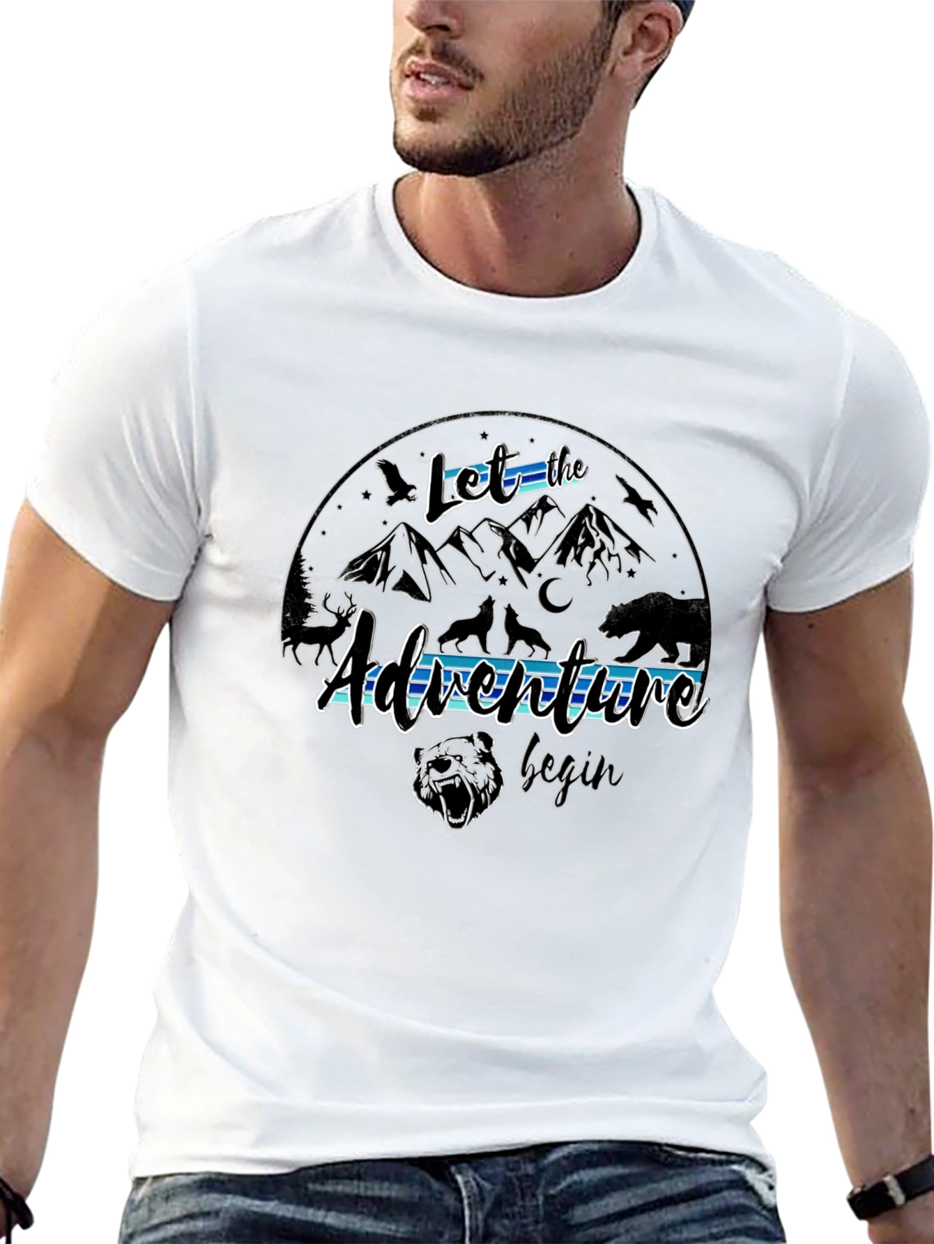 Adventure Begins Graphic Tee