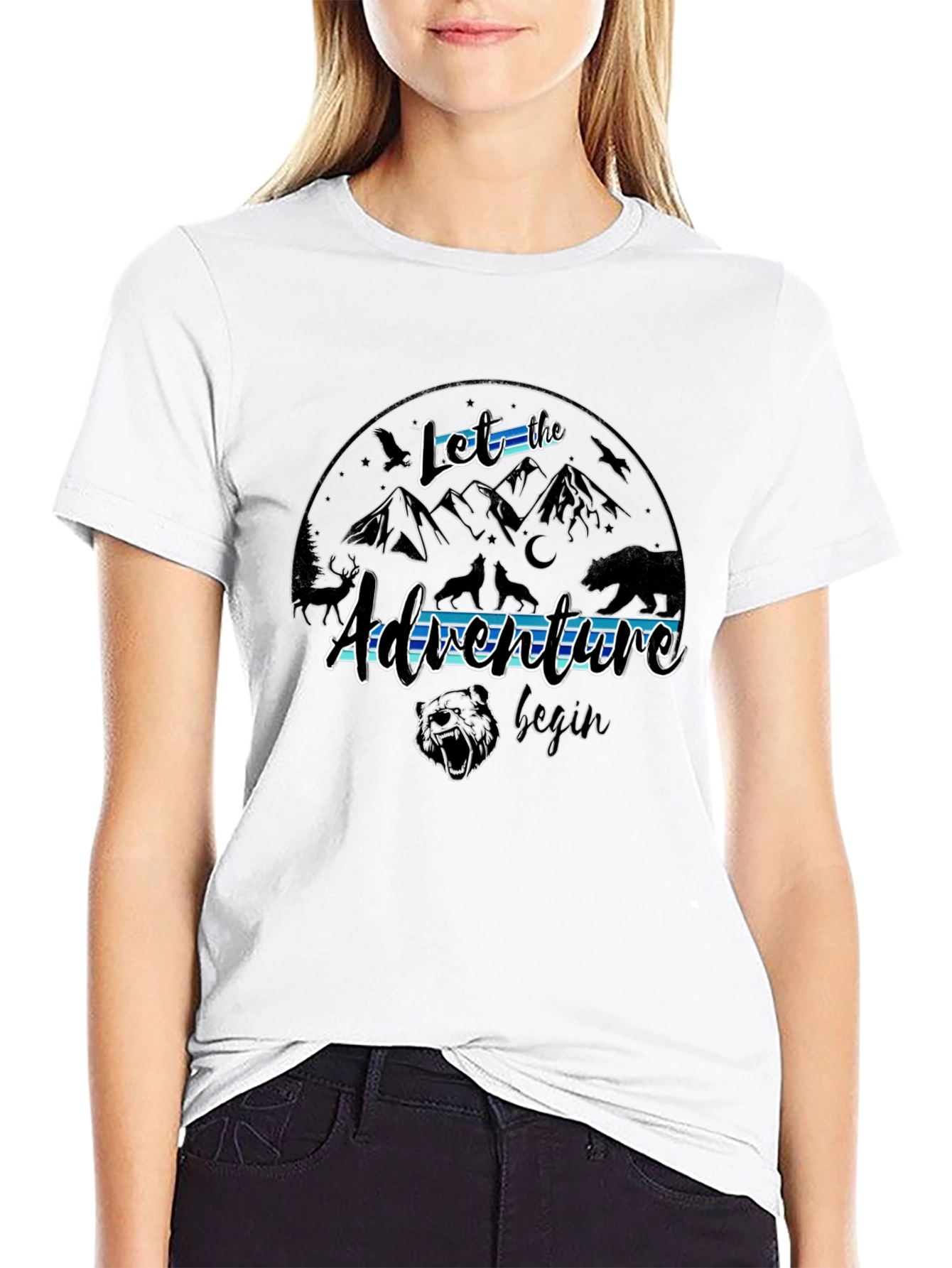 Adventure Begins Graphic Tee