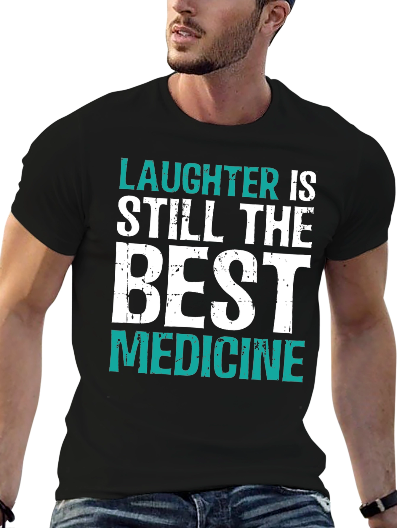 Laughter is Best Medicine Graphic Tee