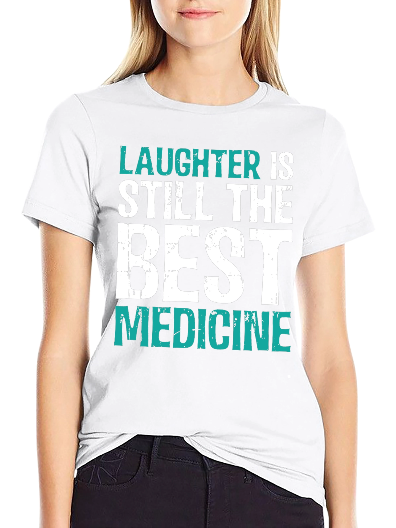 Laughter is Best Medicine Graphic Tee