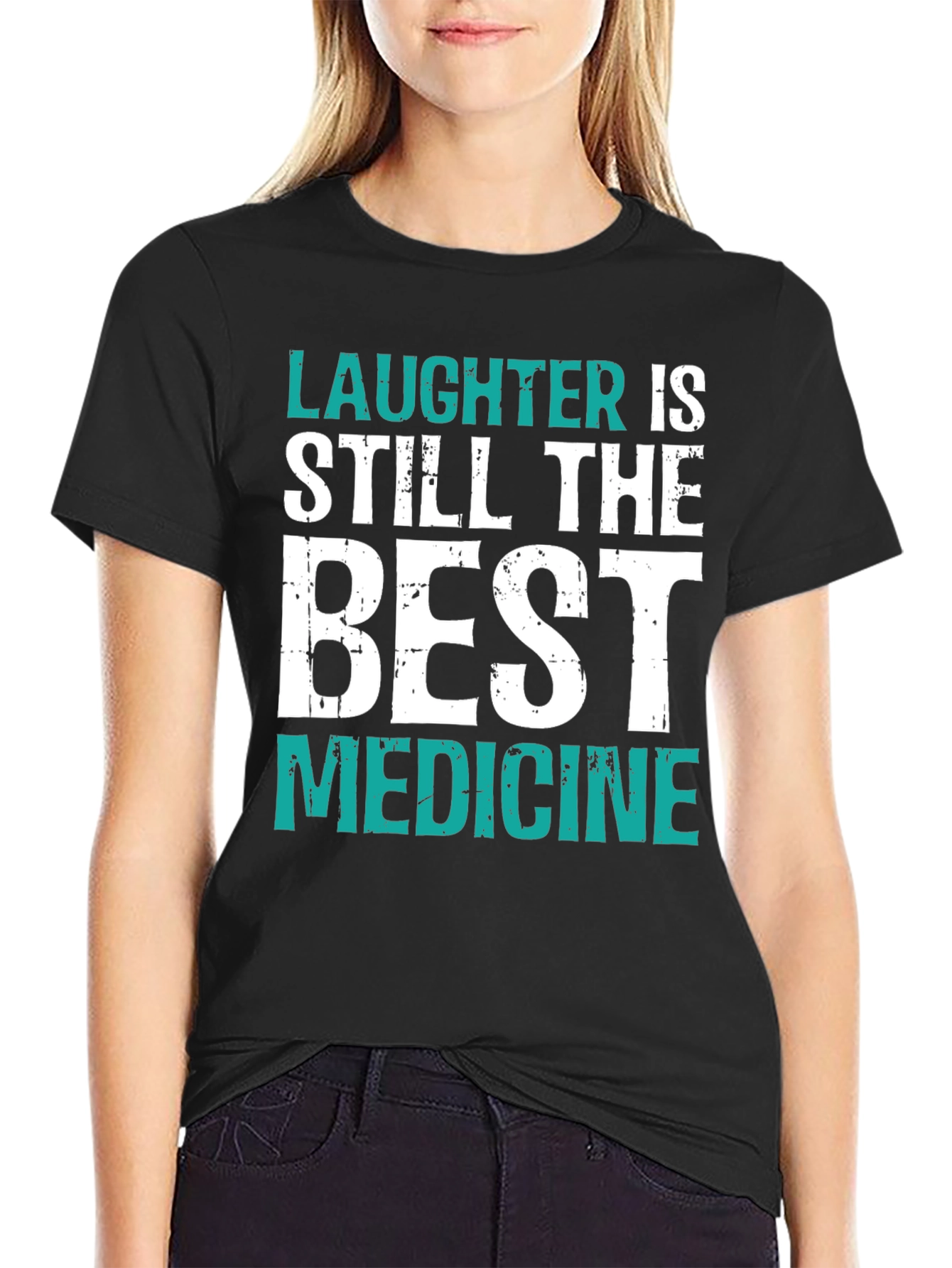 Laughter is Best Medicine Graphic Tee