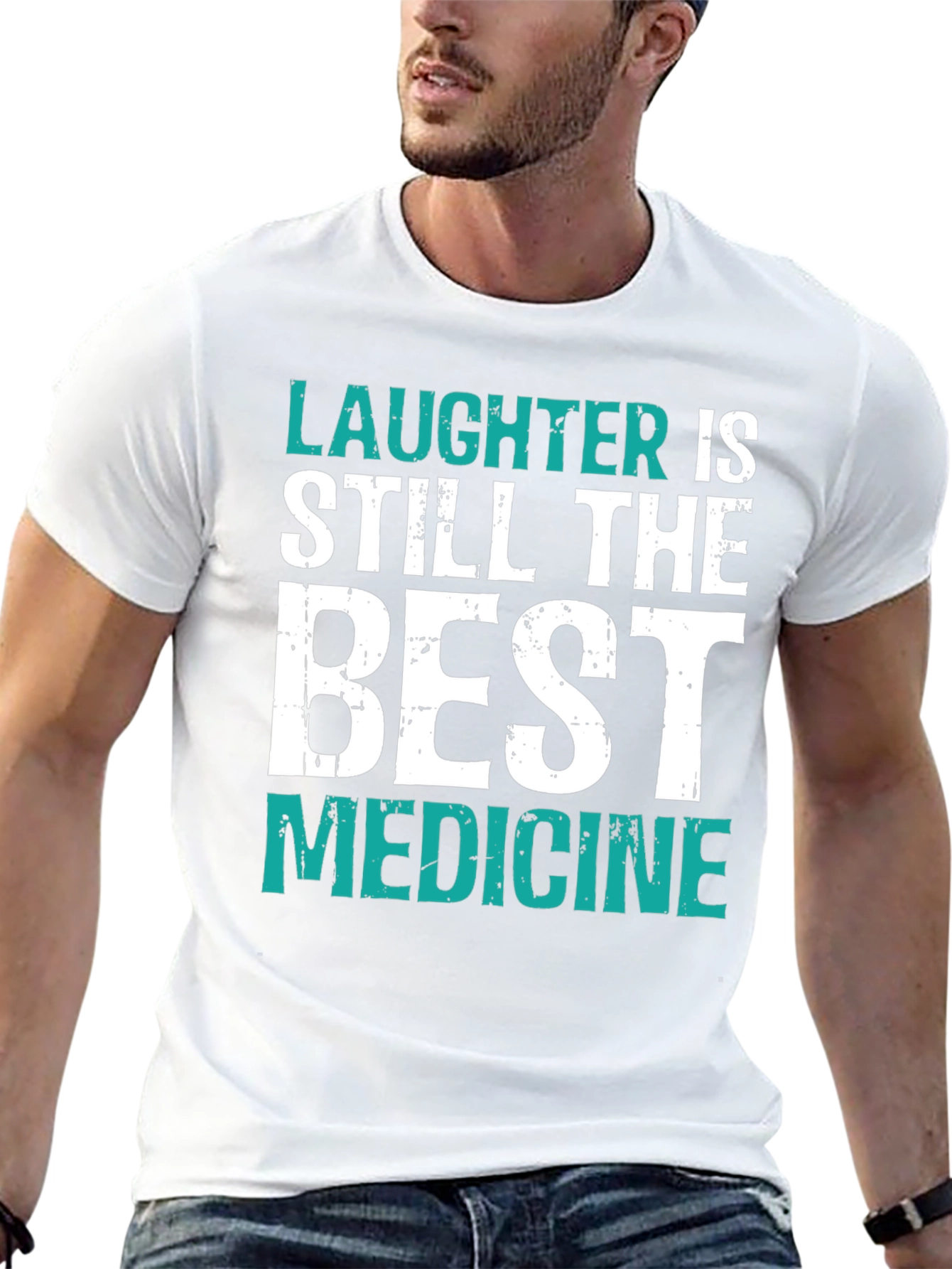 Laughter is Best Medicine Graphic Tee