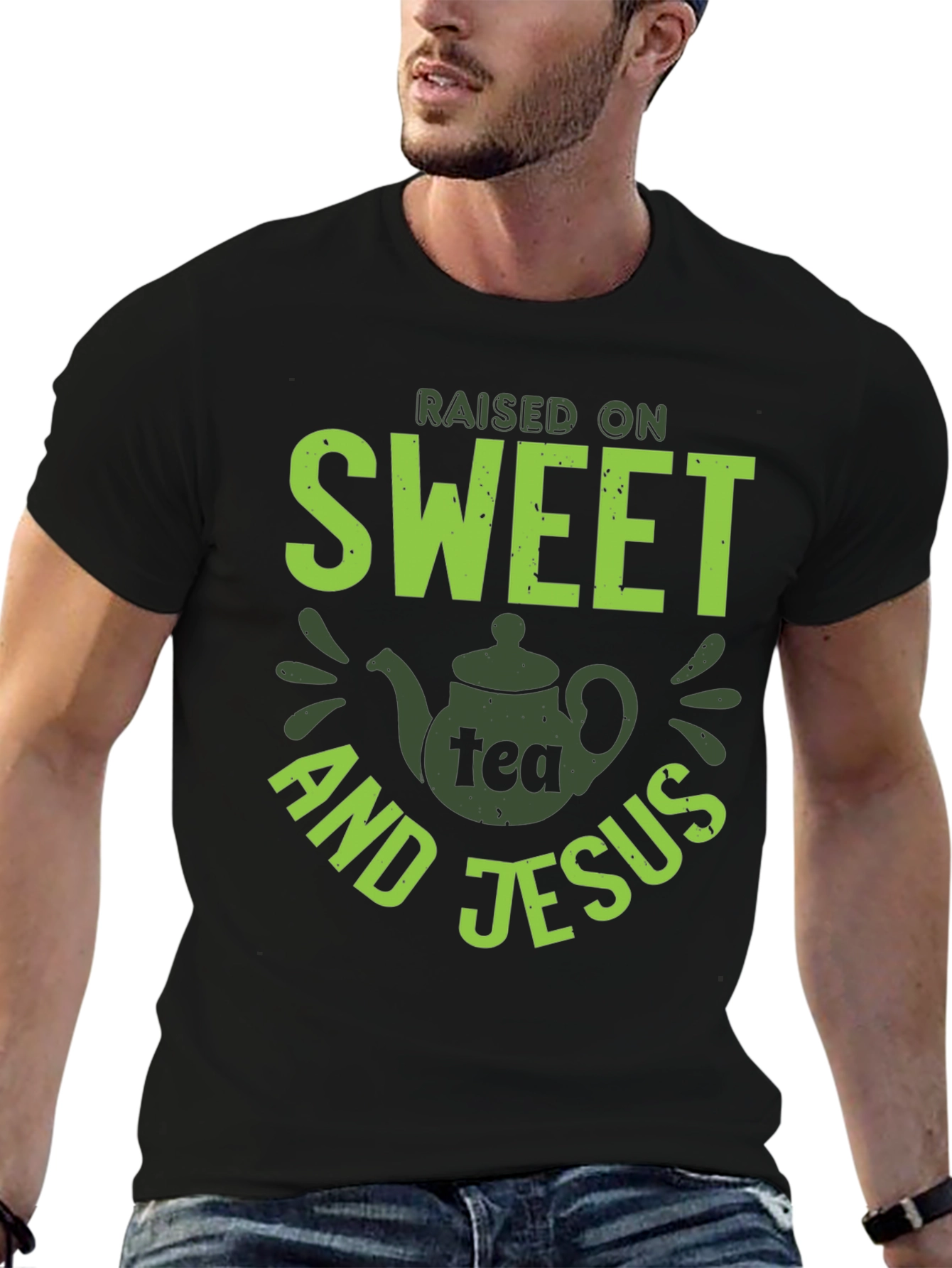 Sweet Tea & Jesus Graphic T-Shirt - Unisex